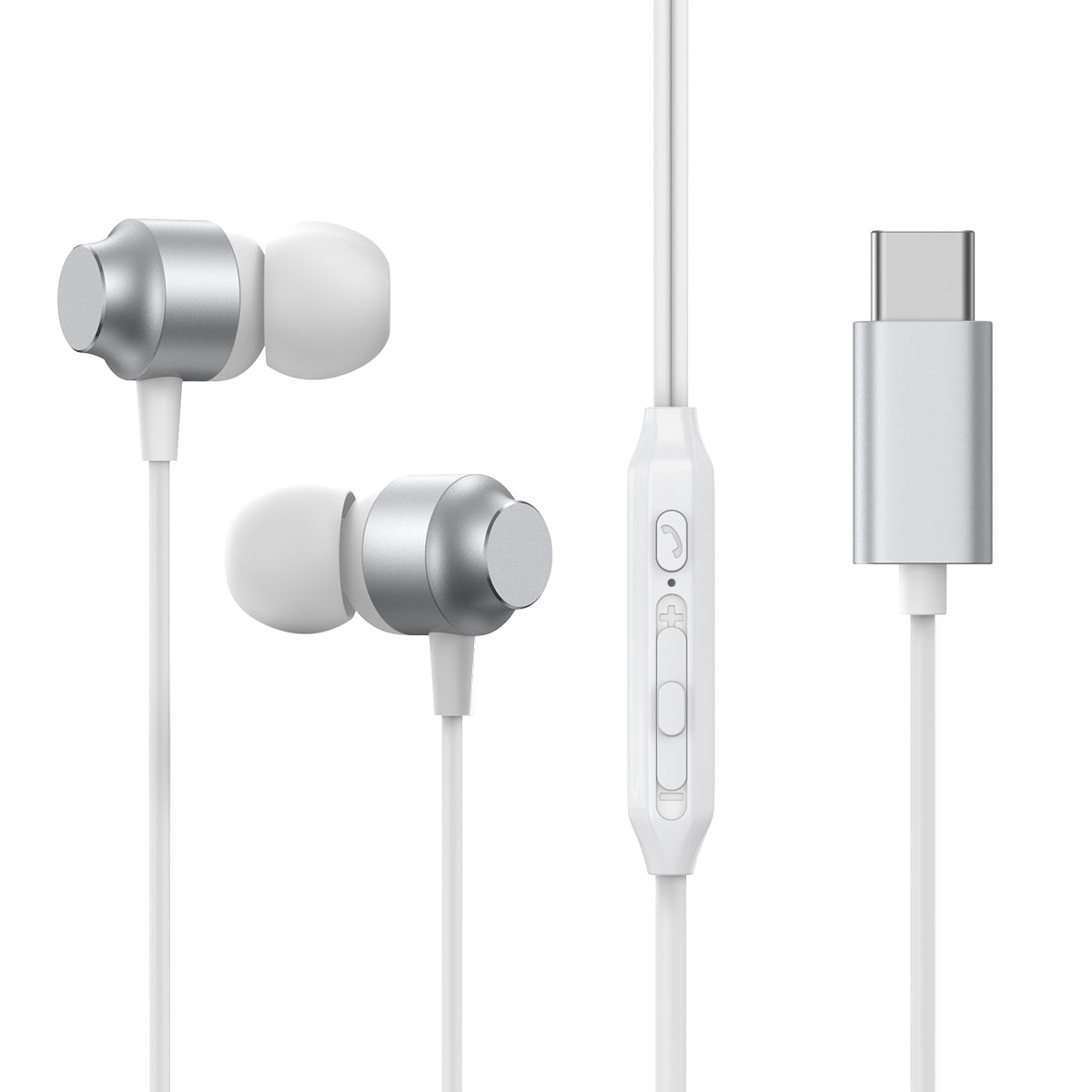 JR-EC06 TYPE-C Series In-Ear Metal Wired Earbuds