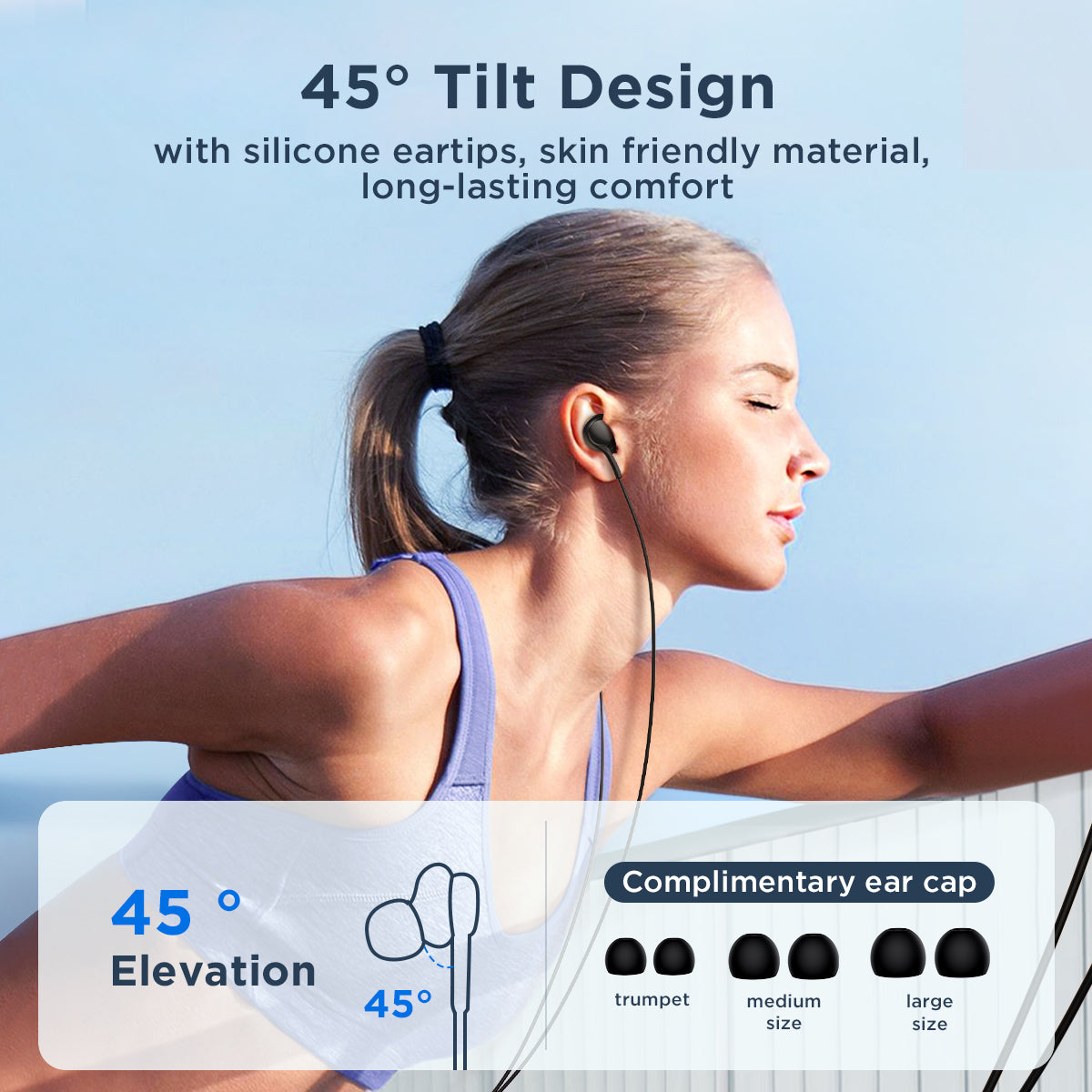 JR-EW02 Wired Series In-Ear Wired Earbuds