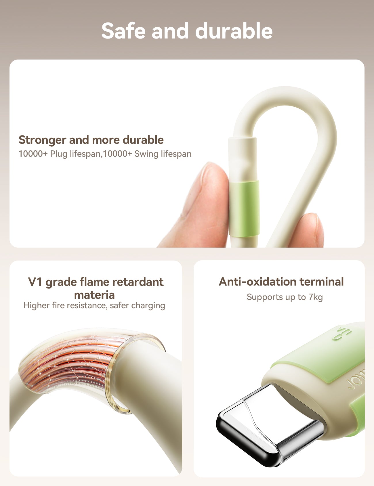 JOYROOM S-A53 Fluorescent Series 3A Fast Charging Data Cable