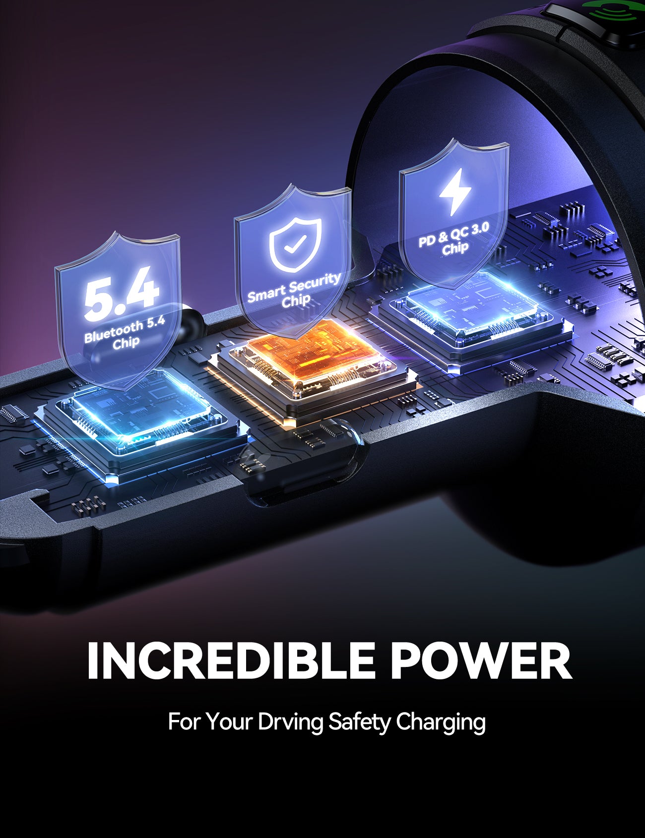 JOYROOM JR-CCB02 60W Car Wireless FM Transmitter