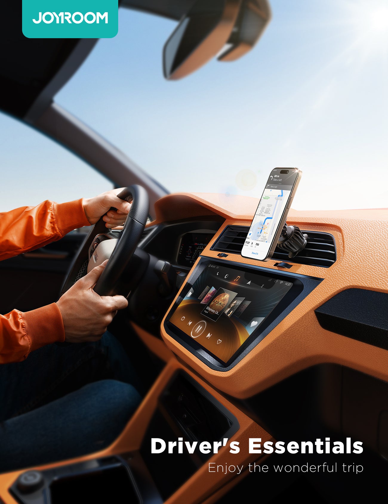 JOYROOM JR-ZS406 Magnetic Car Phone Mount Air Vent