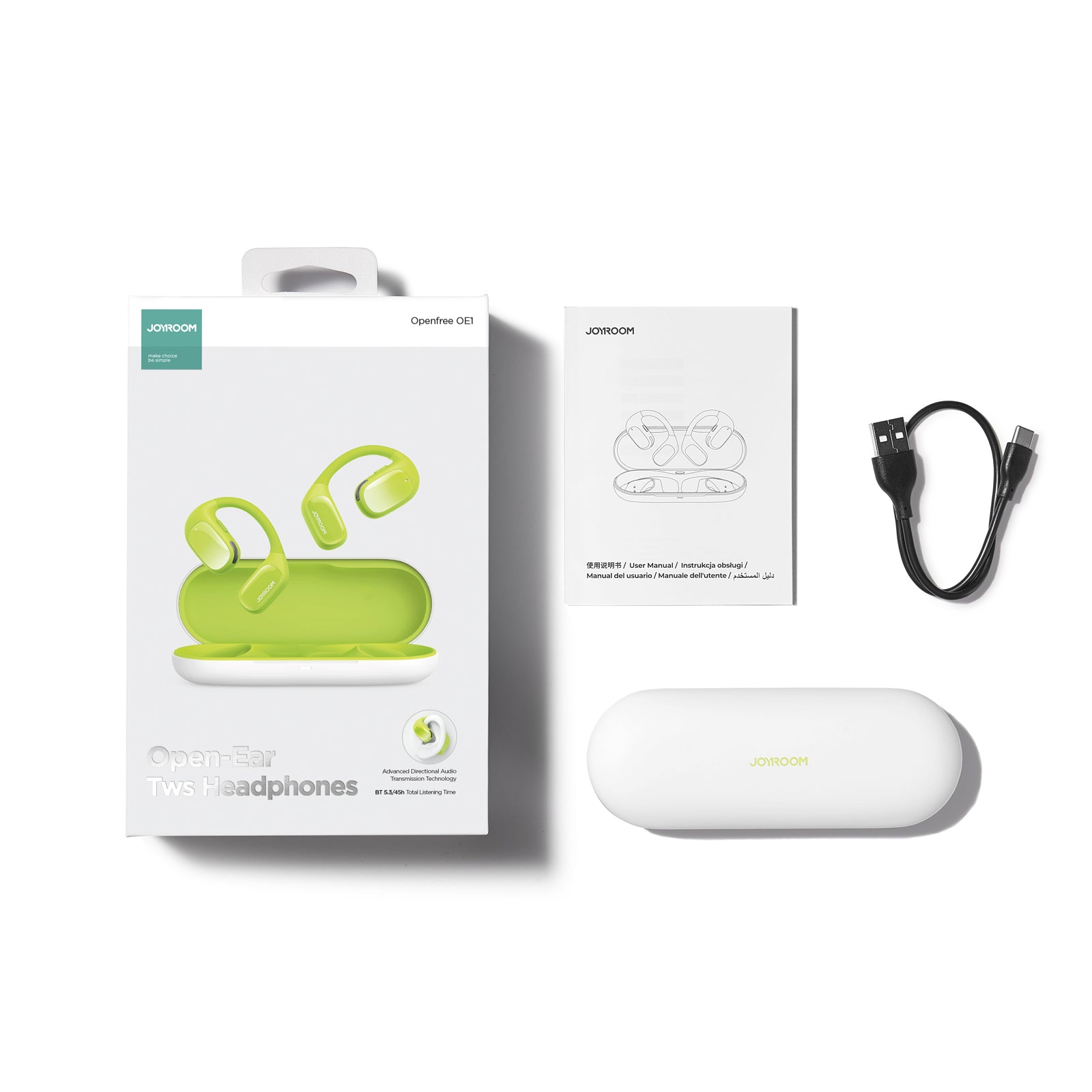 Openfree JR-OE1 Open-Ear True Wireless Headphones