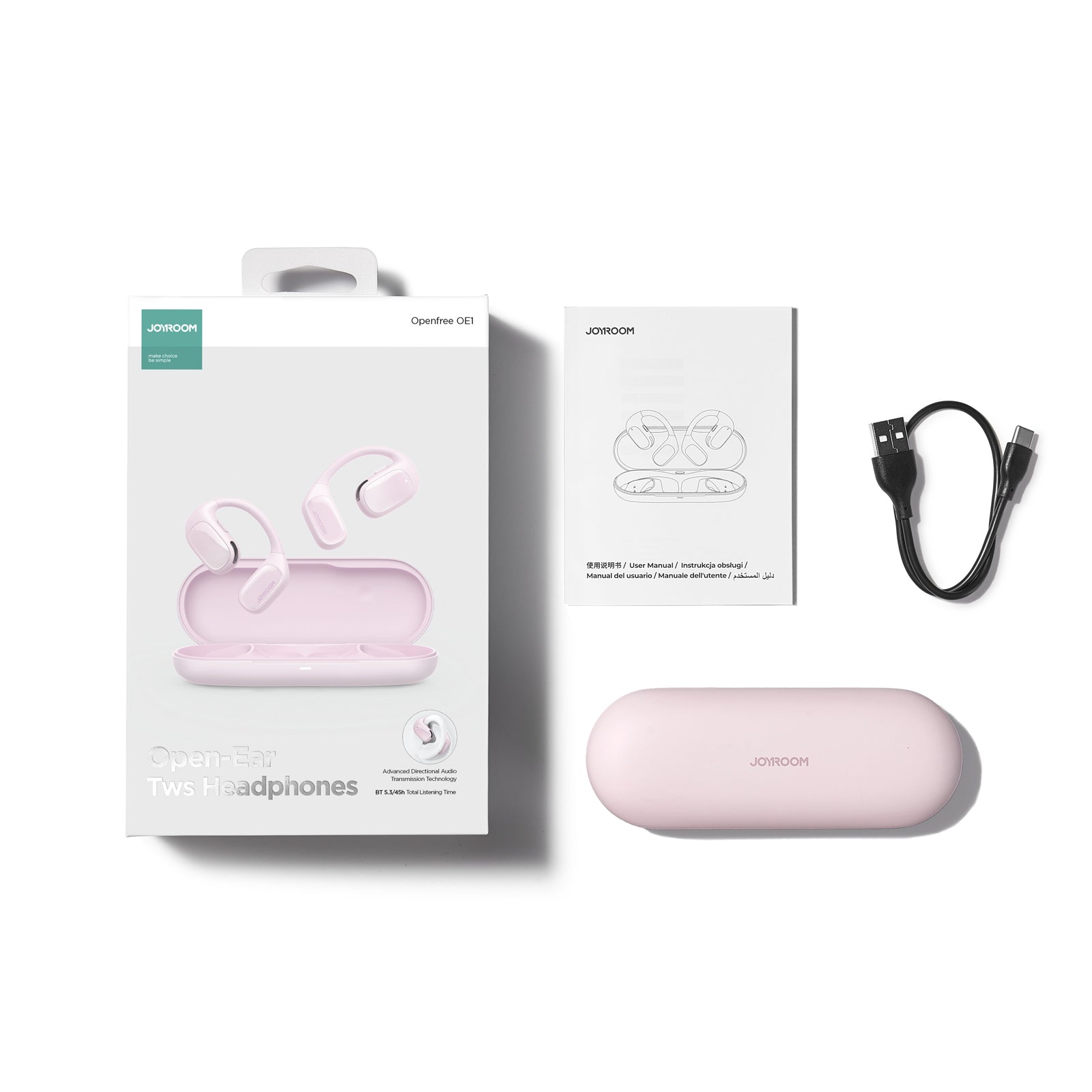 Openfree JR-OE1 Open-Ear True Wireless Headphones