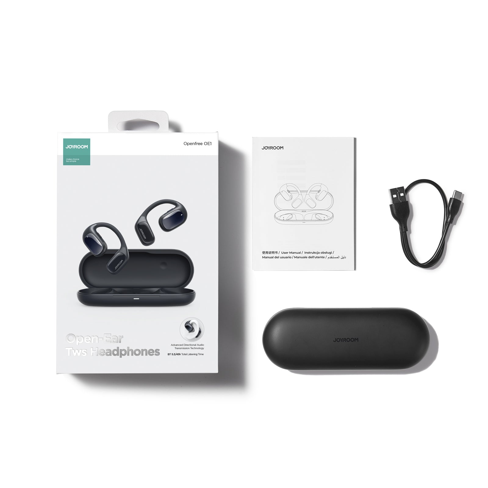 Openfree JR-OE1 Open-Ear True Wireless Headphones