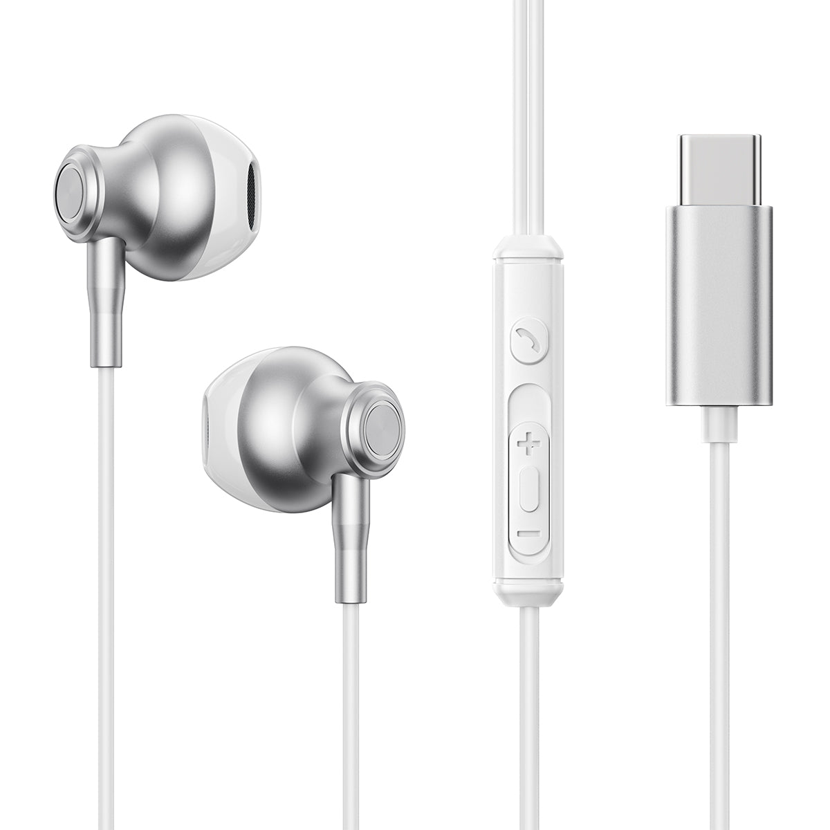 JOYROOM JR-EC07 Type-C Half In-Ear Wired Earphones