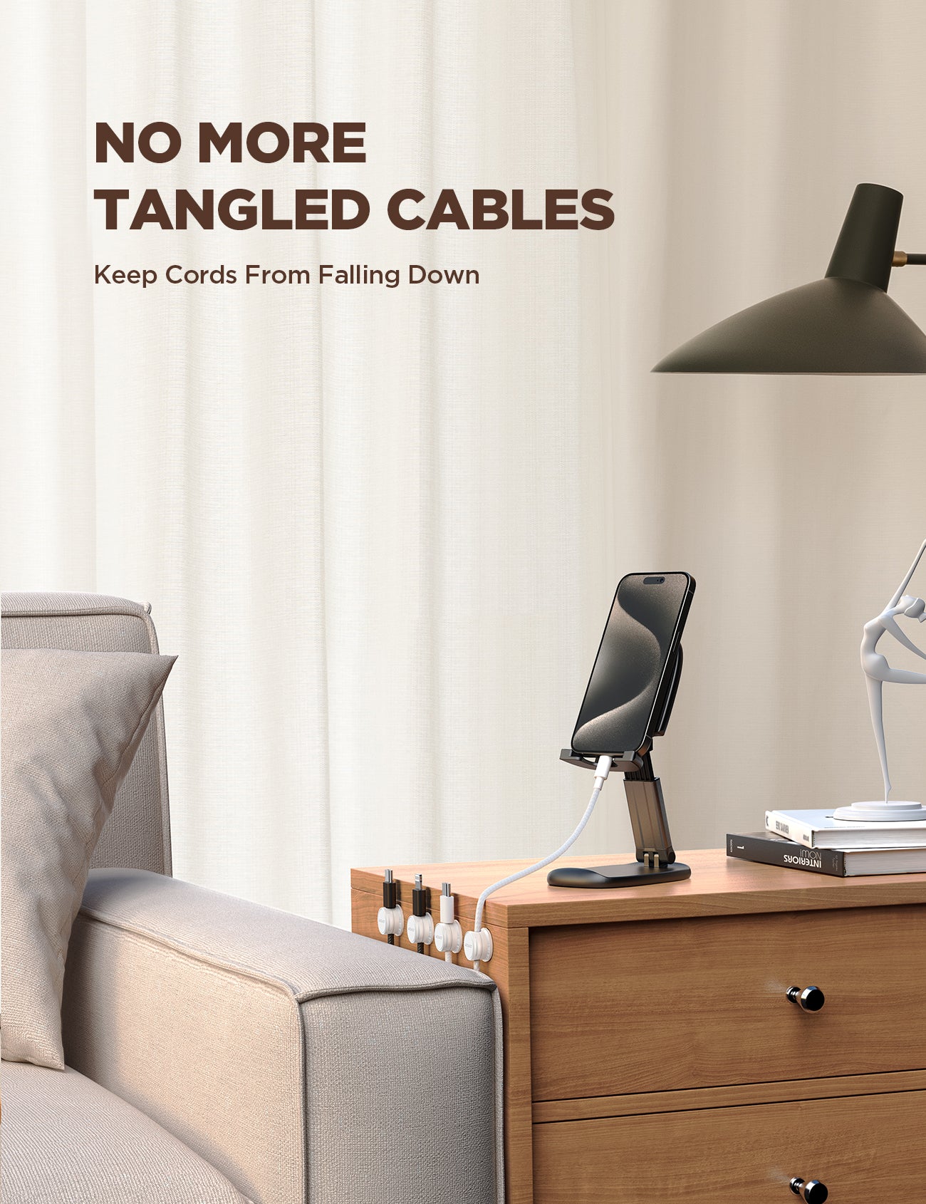 JOYROOM JR-ZS468 Magnetic Cable Organizer 9 Pack