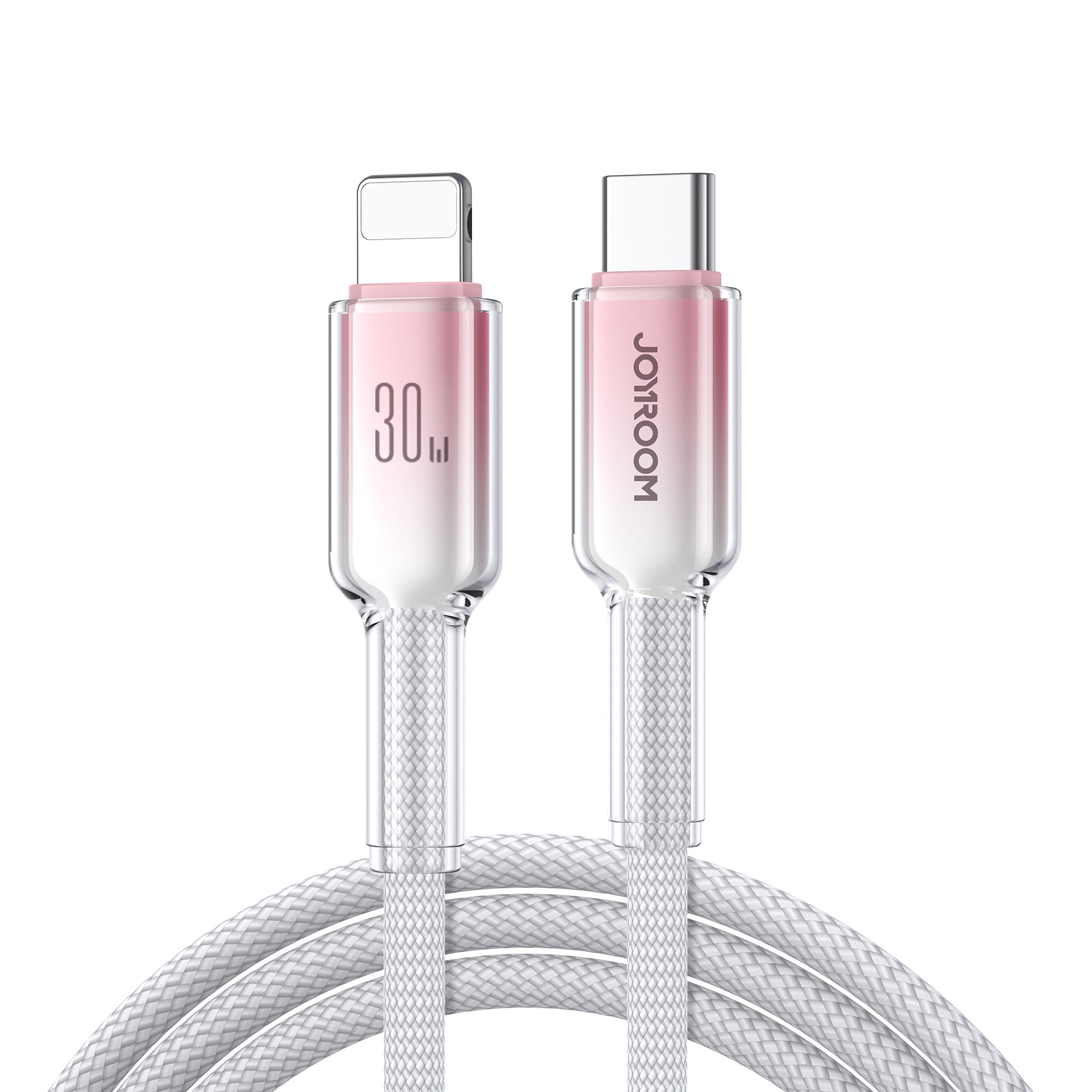JOYROOM Crystal-Clear Series S-A42 60W Fast Charging Data Cable 1.2M