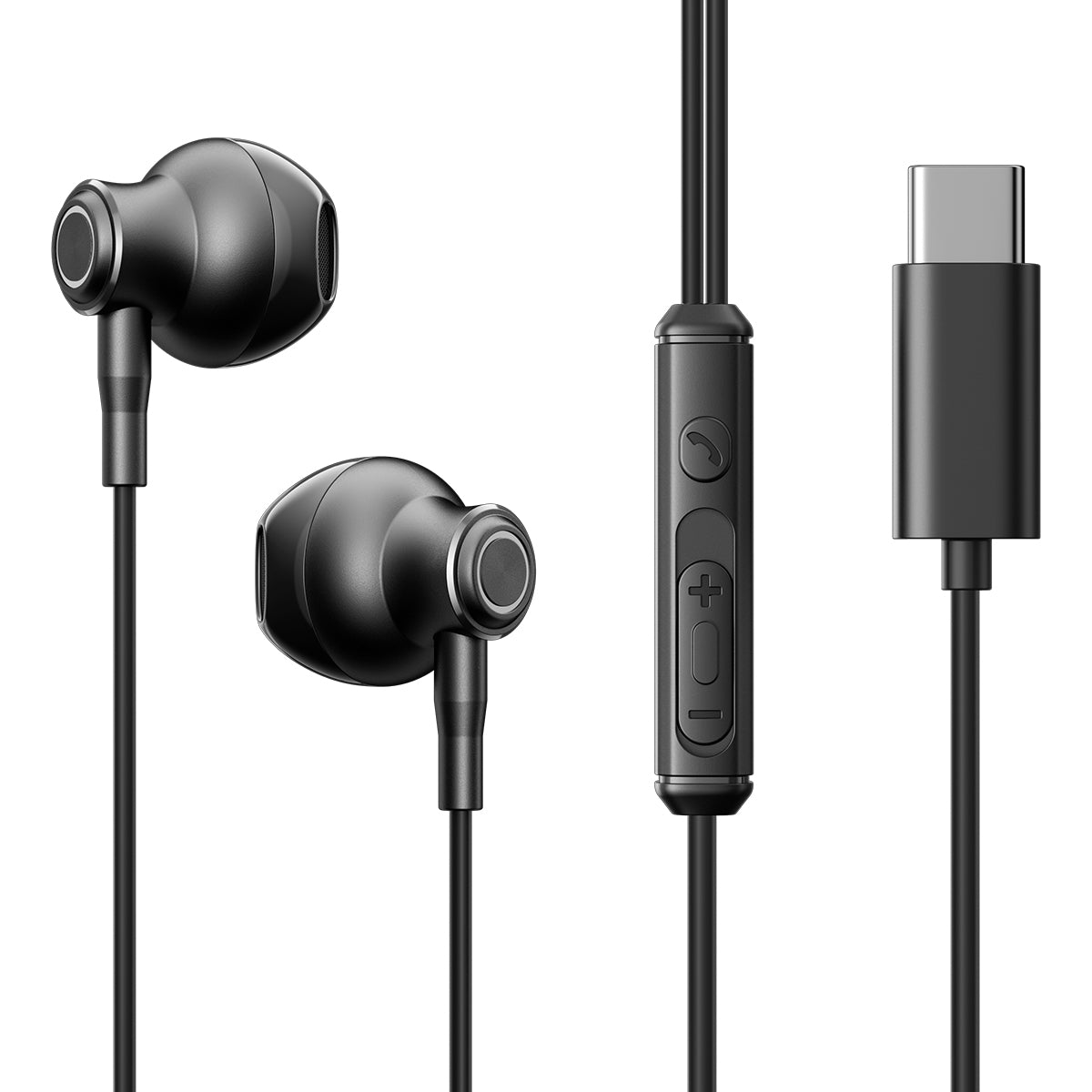 JOYROOM JR-EC07 Type-C Half In-Ear Wired Earphones