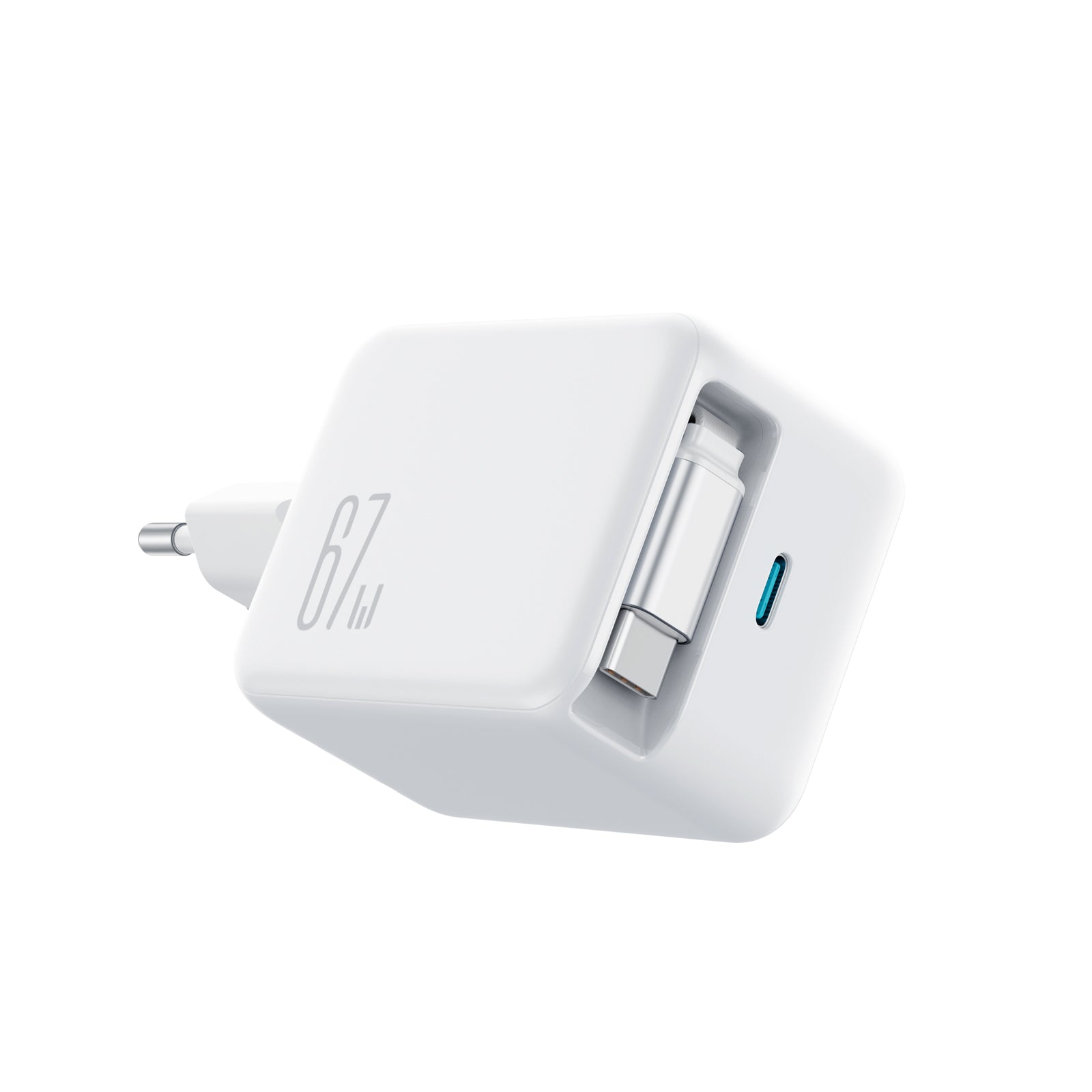 JOYROOM JR-TCL06 67W Fast Charger with Built-in Retractable Cable