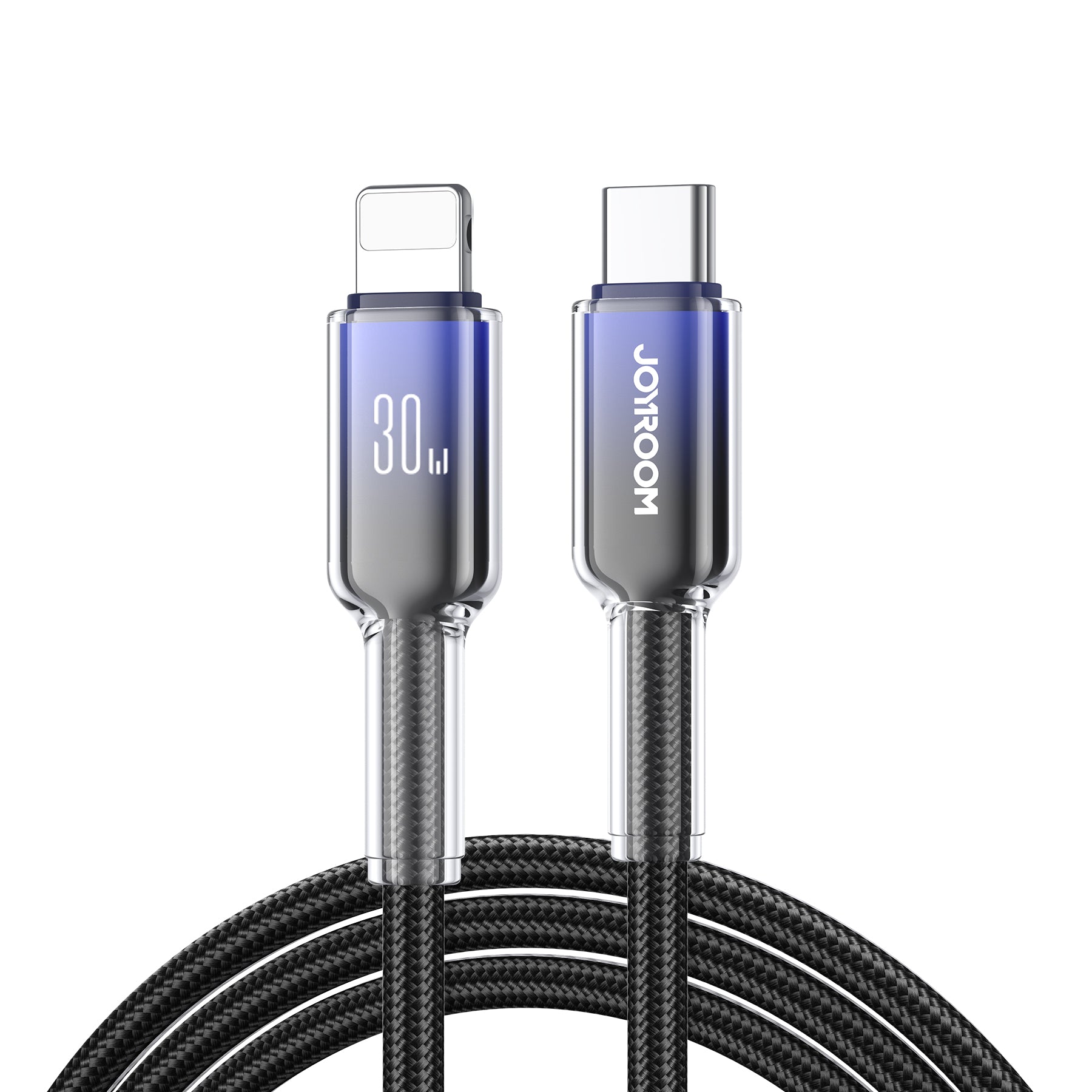 JOYROOM Crystal-Clear Series S-A42 60W Fast Charging Data Cable 1.2M