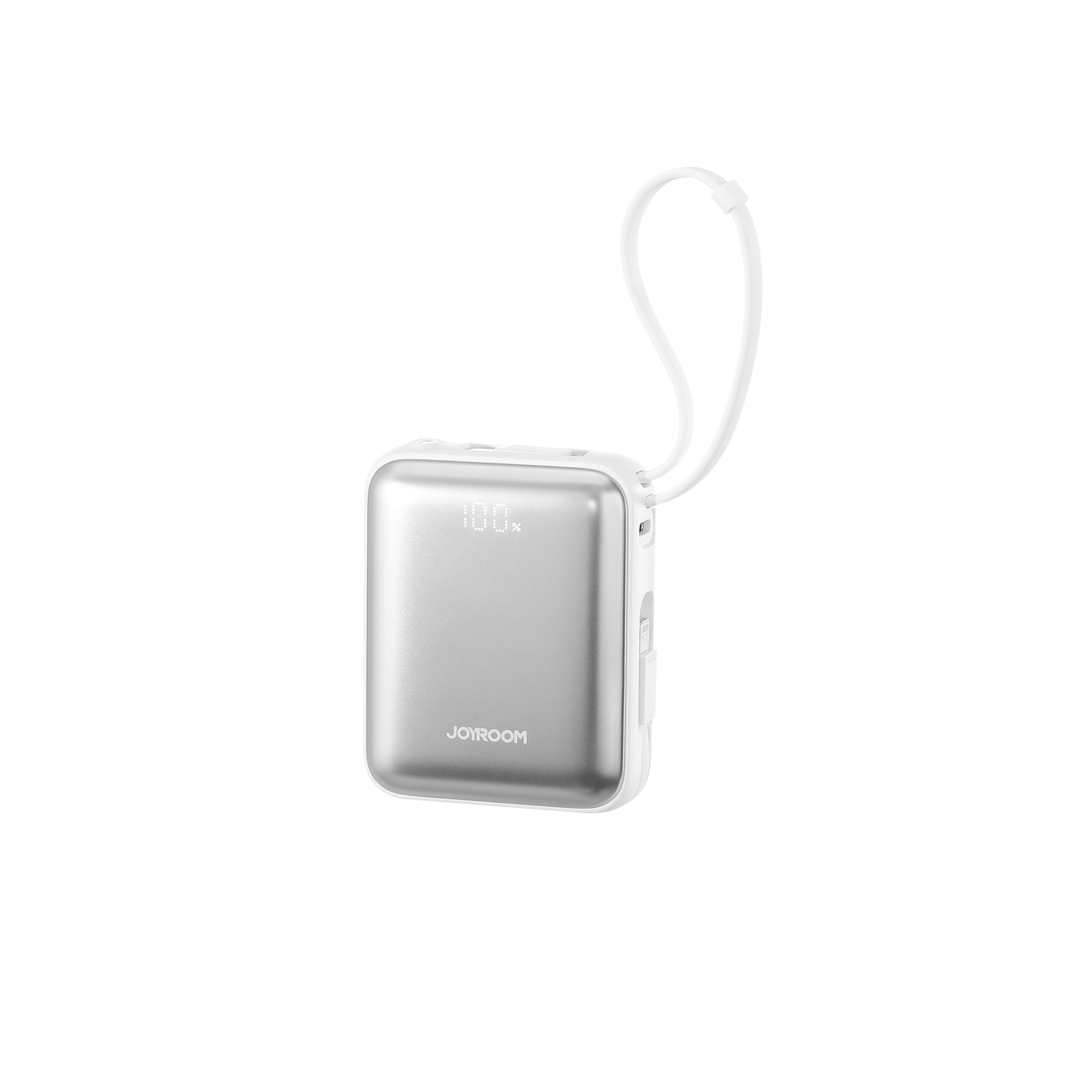 JOYROOM JR-PBF27 22.5W Pocket Size Travel Mini Power Bank with Built-in Cable 10000mAh