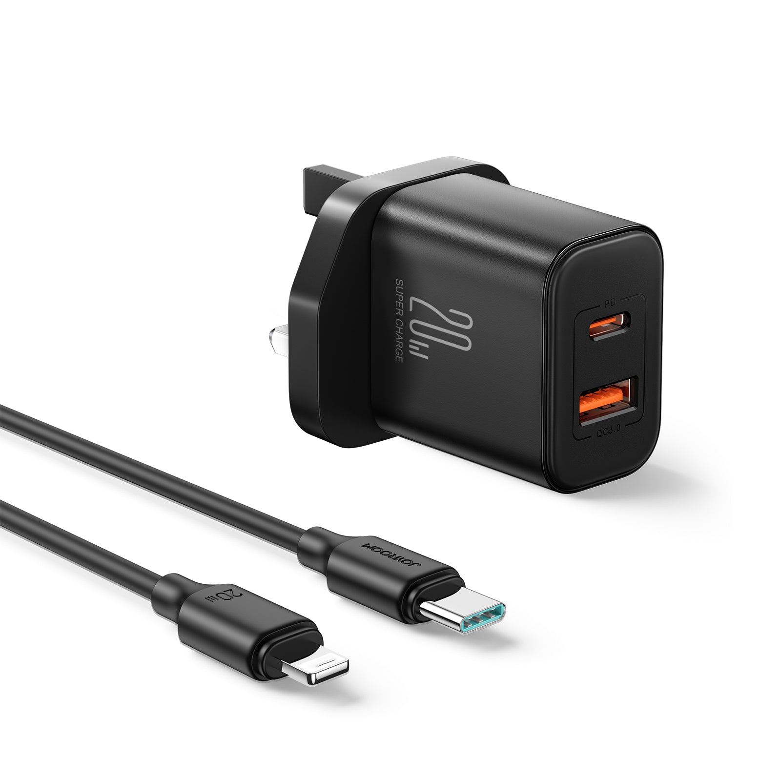 JR-TCF05 Flash Series 20W A+C Dual-Port Charger
