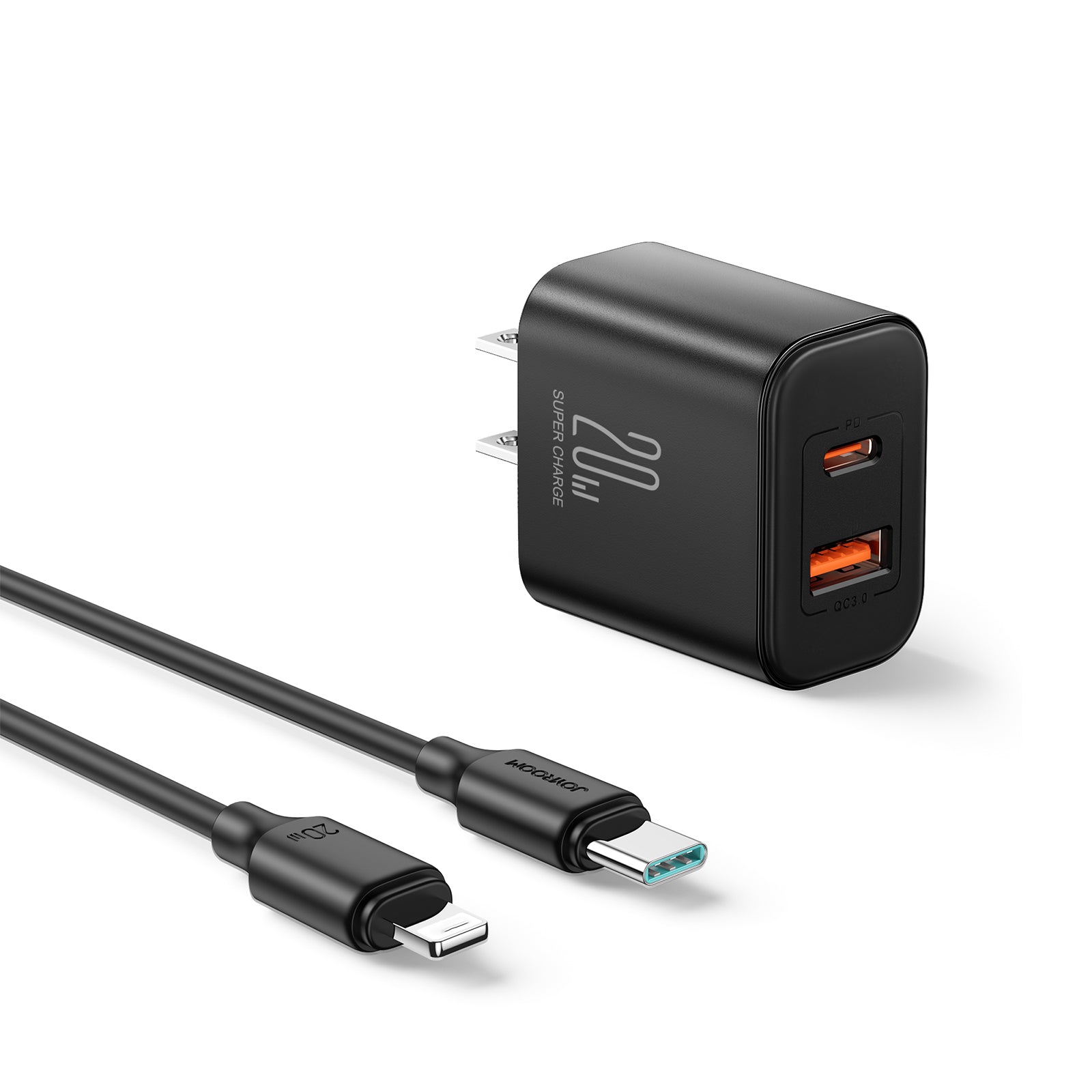 JR-TCF05 Flash Series 20W A+C Dual-Port Charger