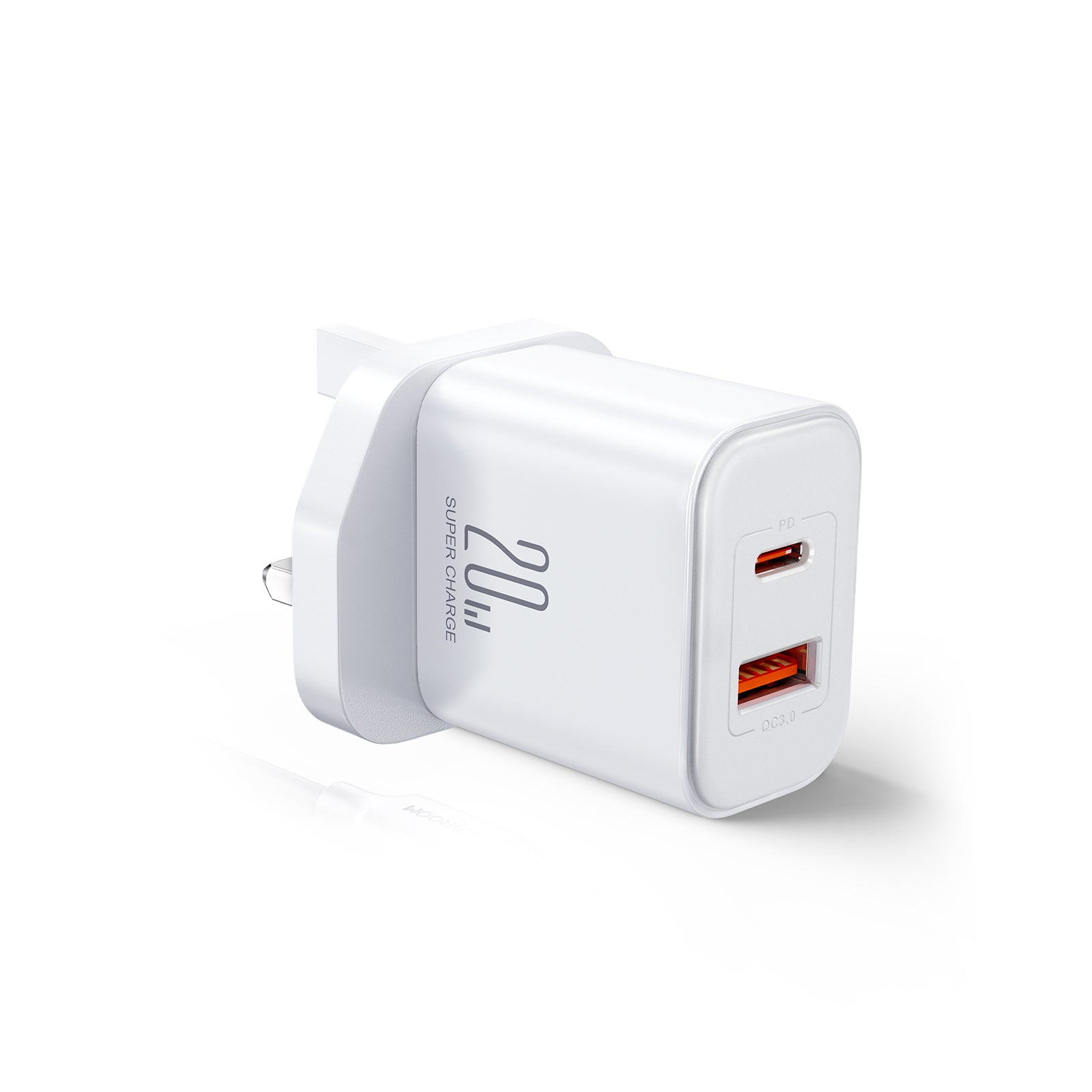 JR-TCF05 Flash Series 20W A+C Dual-Port Charger