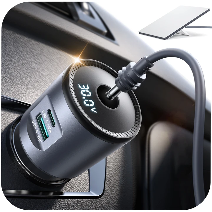 JOYROOM JR-CL33 3-Port Starlink Mini 30V Car Adapter