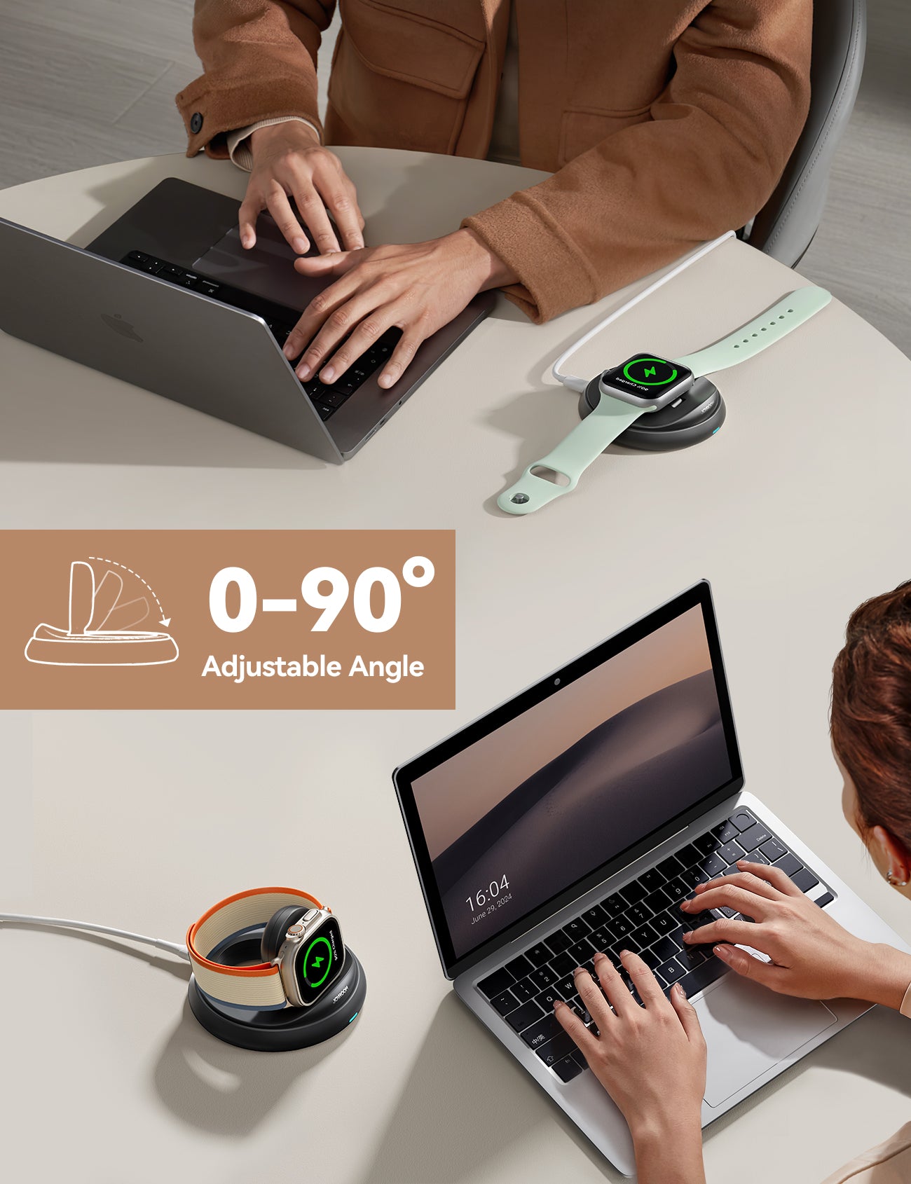 JOYROOM JR-W12 Foldable Magnetic Charger for Watch