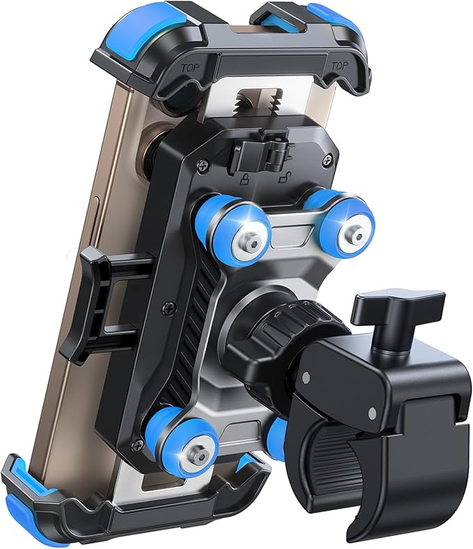 JOYROOM JR-ZS498 Anti-Vibration Motorcycle Phone Mount
