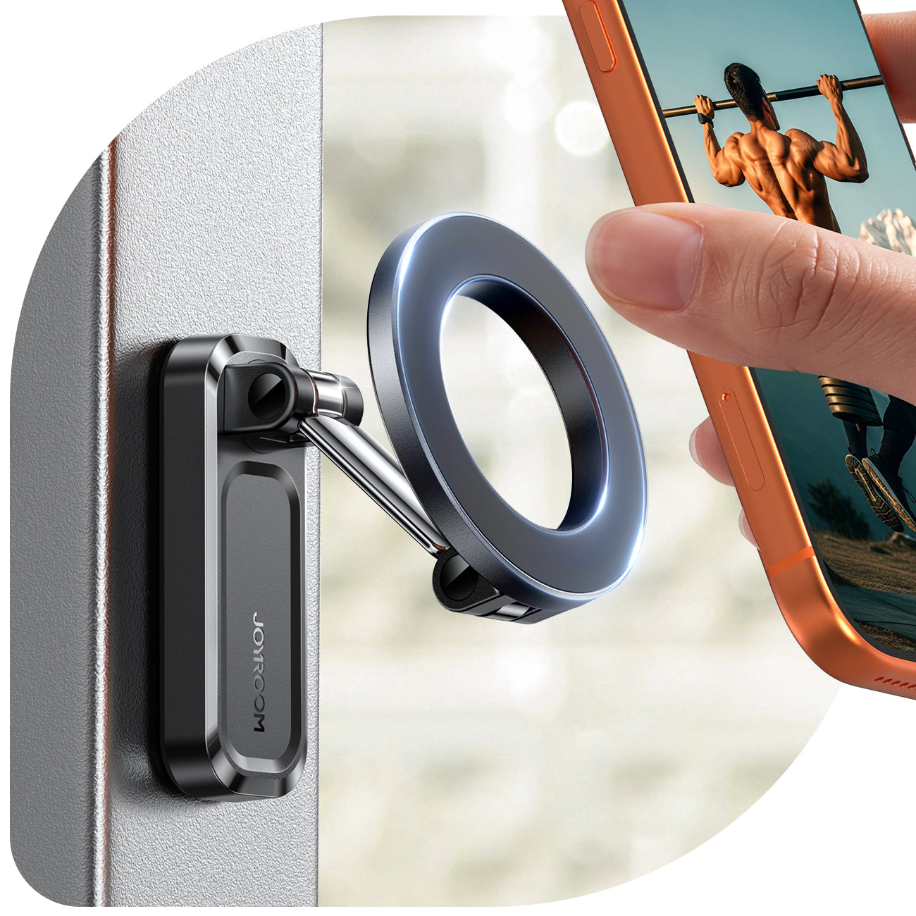 JOYROOM JR-ZS522 Dual-Sided Magnetic Phone Holder