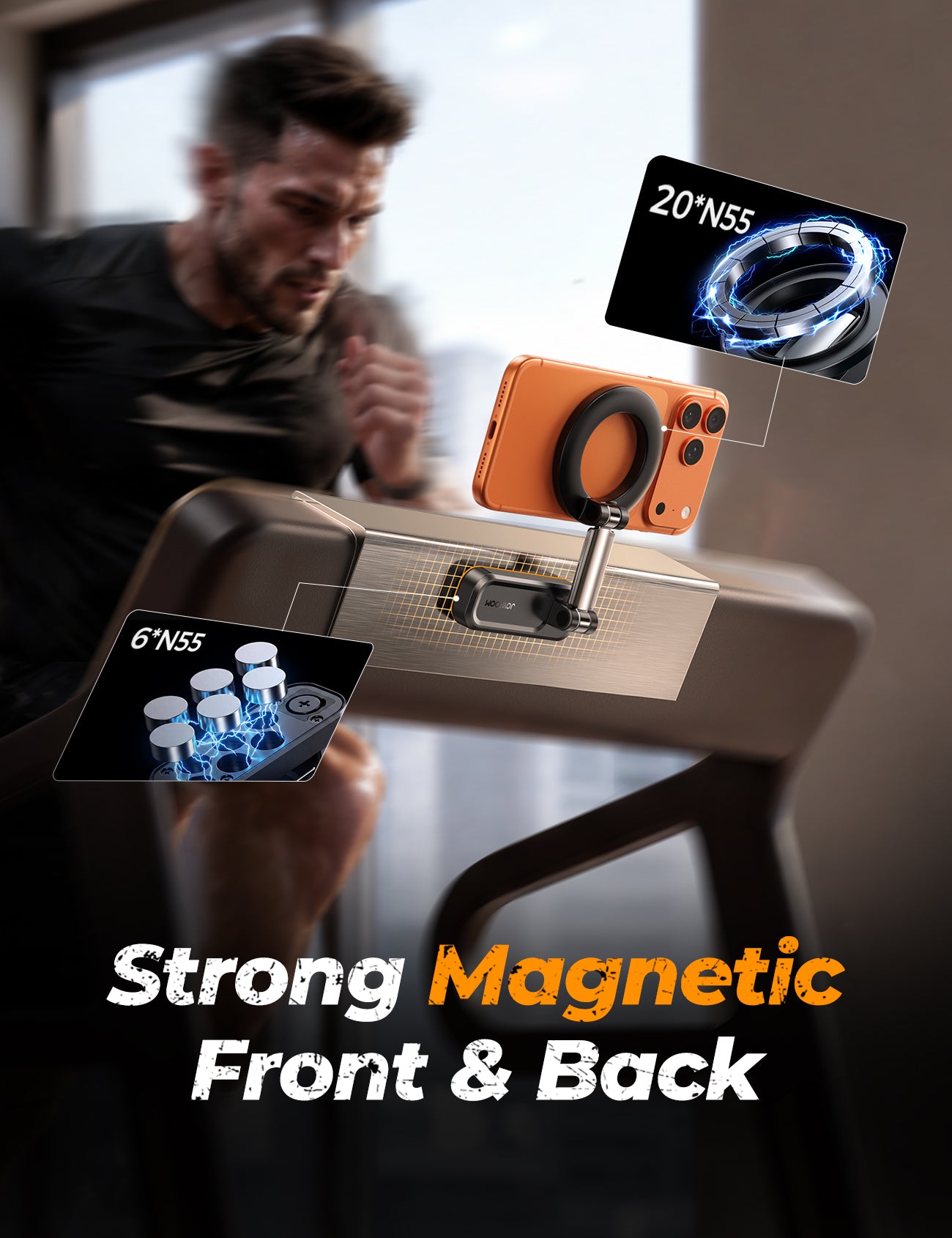 JOYROOM JR-ZS522 Dual-Sided Magnetic Phone Holder