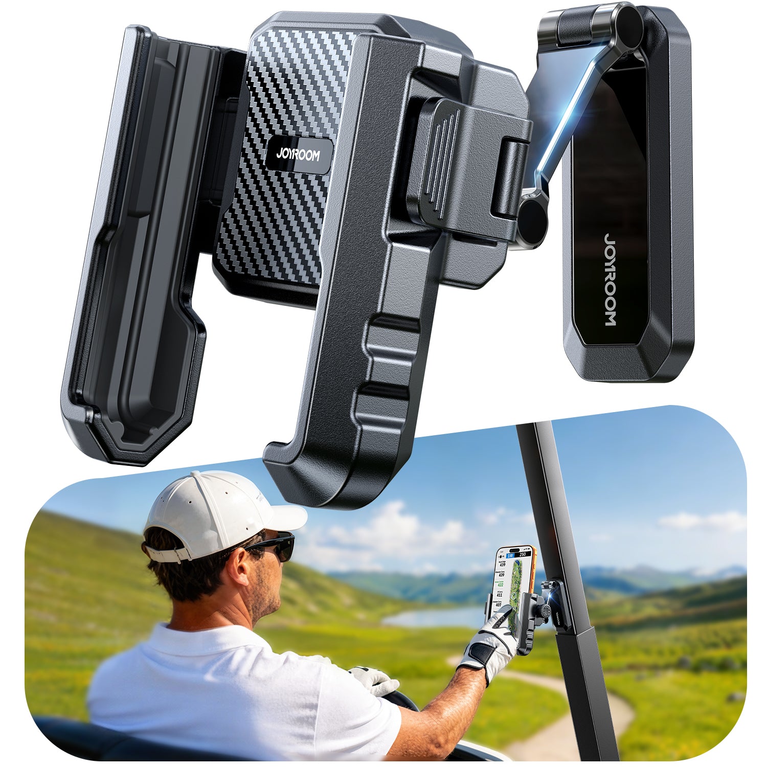 JOYROOM JR-ZS523 Magnetic Phone Holder for Golf Cart