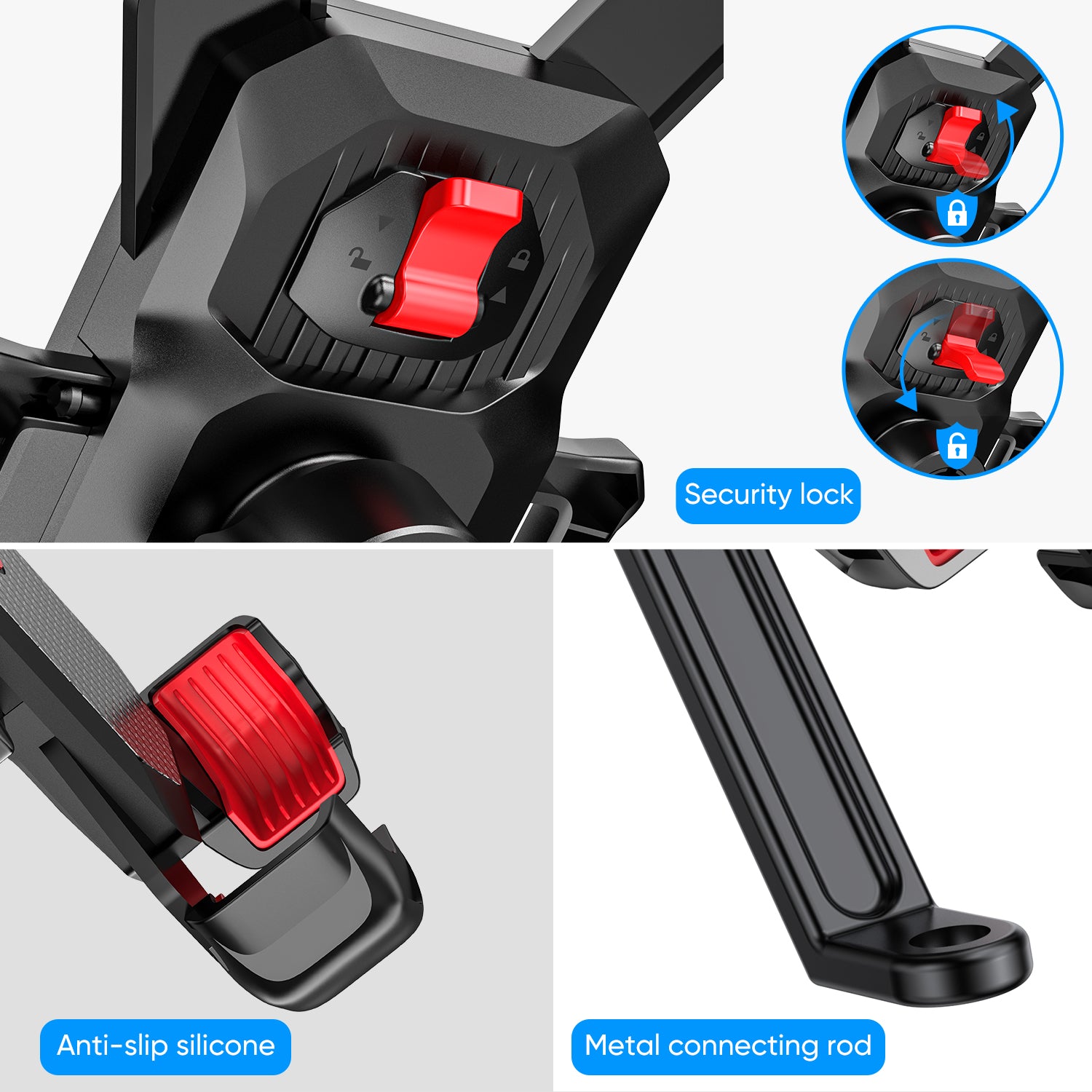 JOYROOM JR-ZS288 Phone Mount (Motorcycle/ Bike)