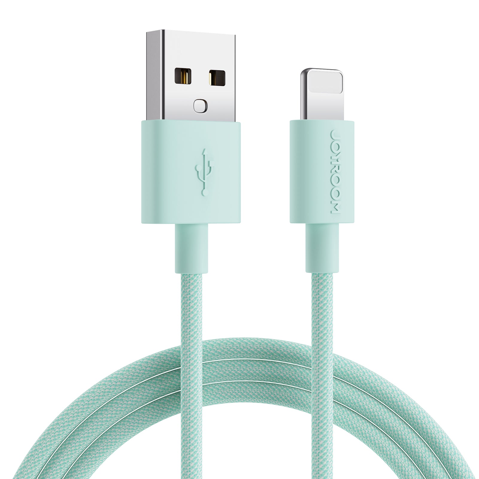 Macaron Nylon Braided Fast Charging Data Cable 2.4A