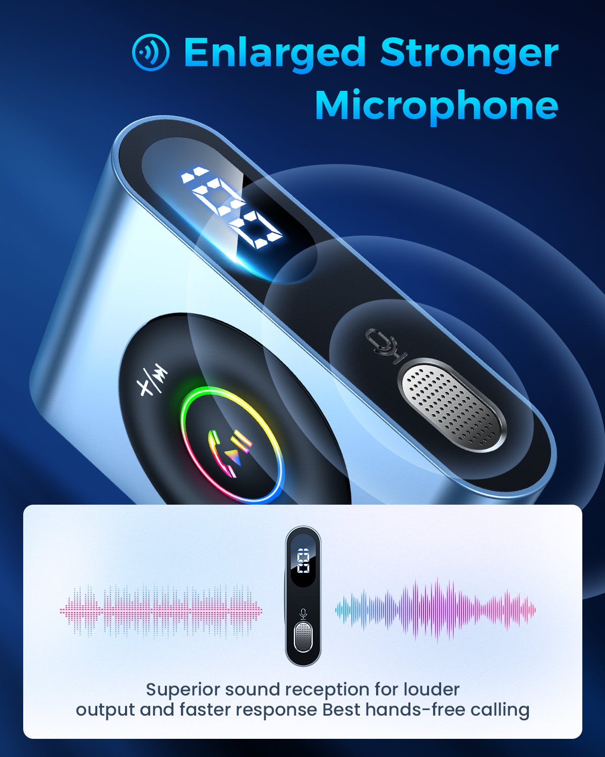 JR-CB1 Bluetooth Wireless Receiver for Car Stereo/Home Stereo/Wired Headphones/Speaker