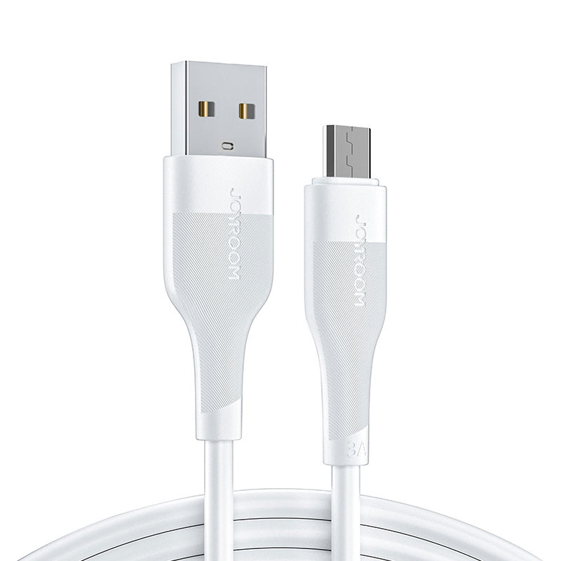USB-A To Micro Fast Charging Cable 3A-white