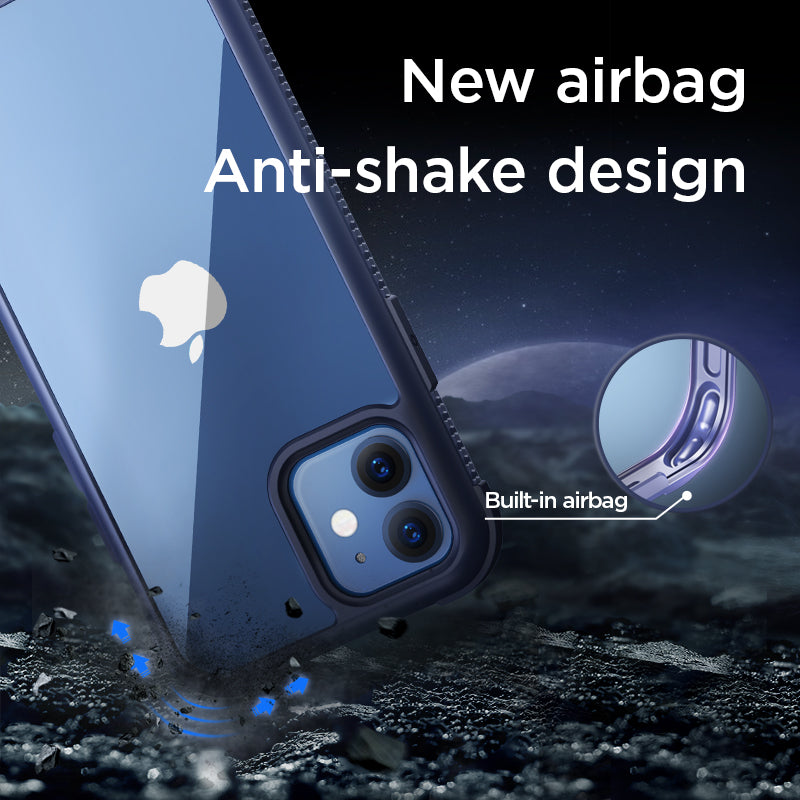 iPhone 12 Mini TPU+PC Four Corner Anti-drop Phone Case