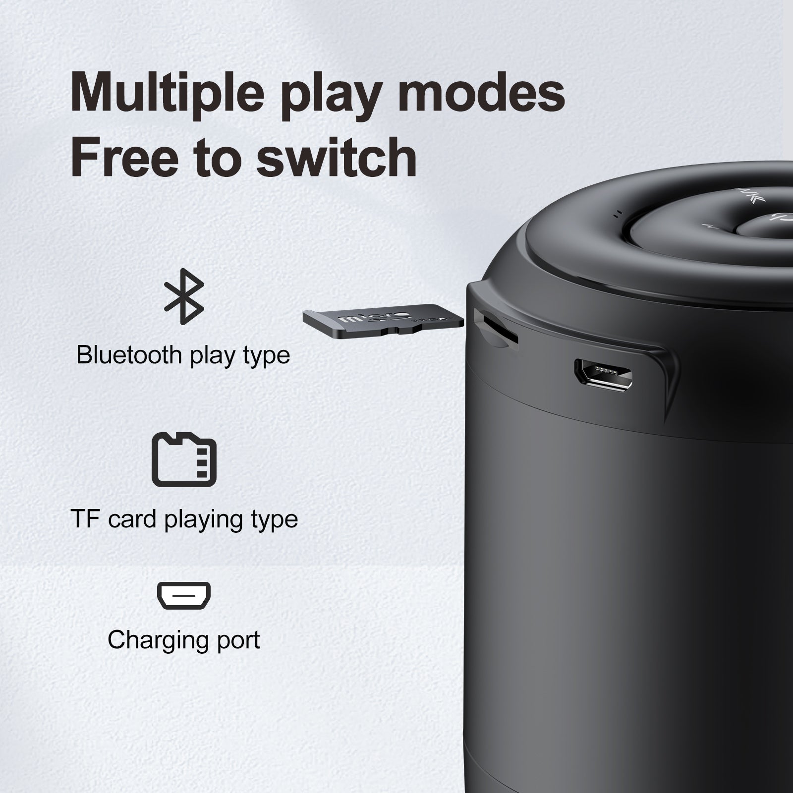 JR-ML01 Bluetooth Wireless speaker 2200mAh