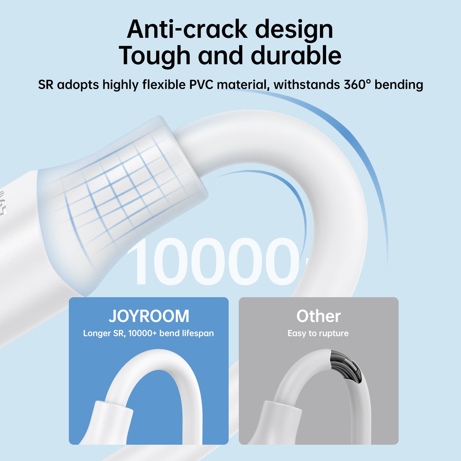 S-UM018A9 2.4A USB-A to Micro Fast Charging Data Cable