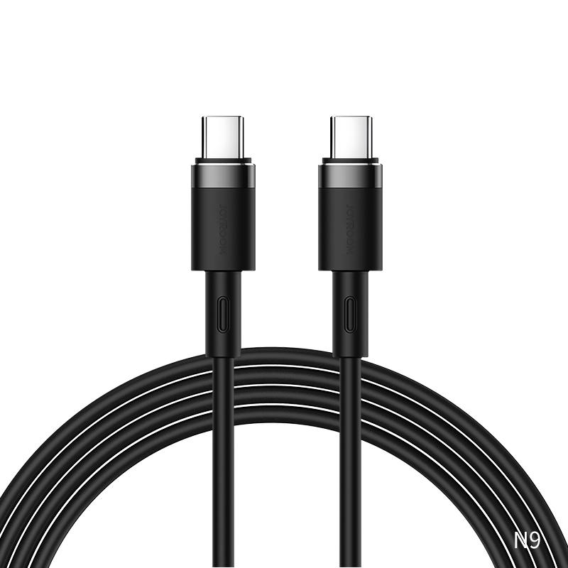 Macaron Liqud Silicone TypeC to Type C Fast Charging Data Cable 3A/1.8M