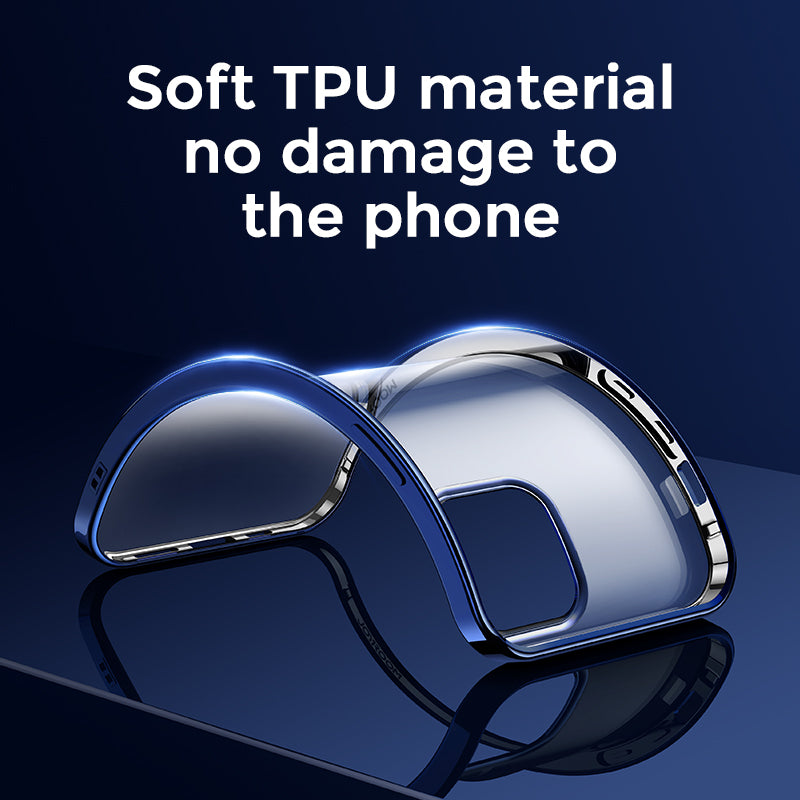 Streamer Electroplating Clear Soft Case for iPhone 12 Pro Max