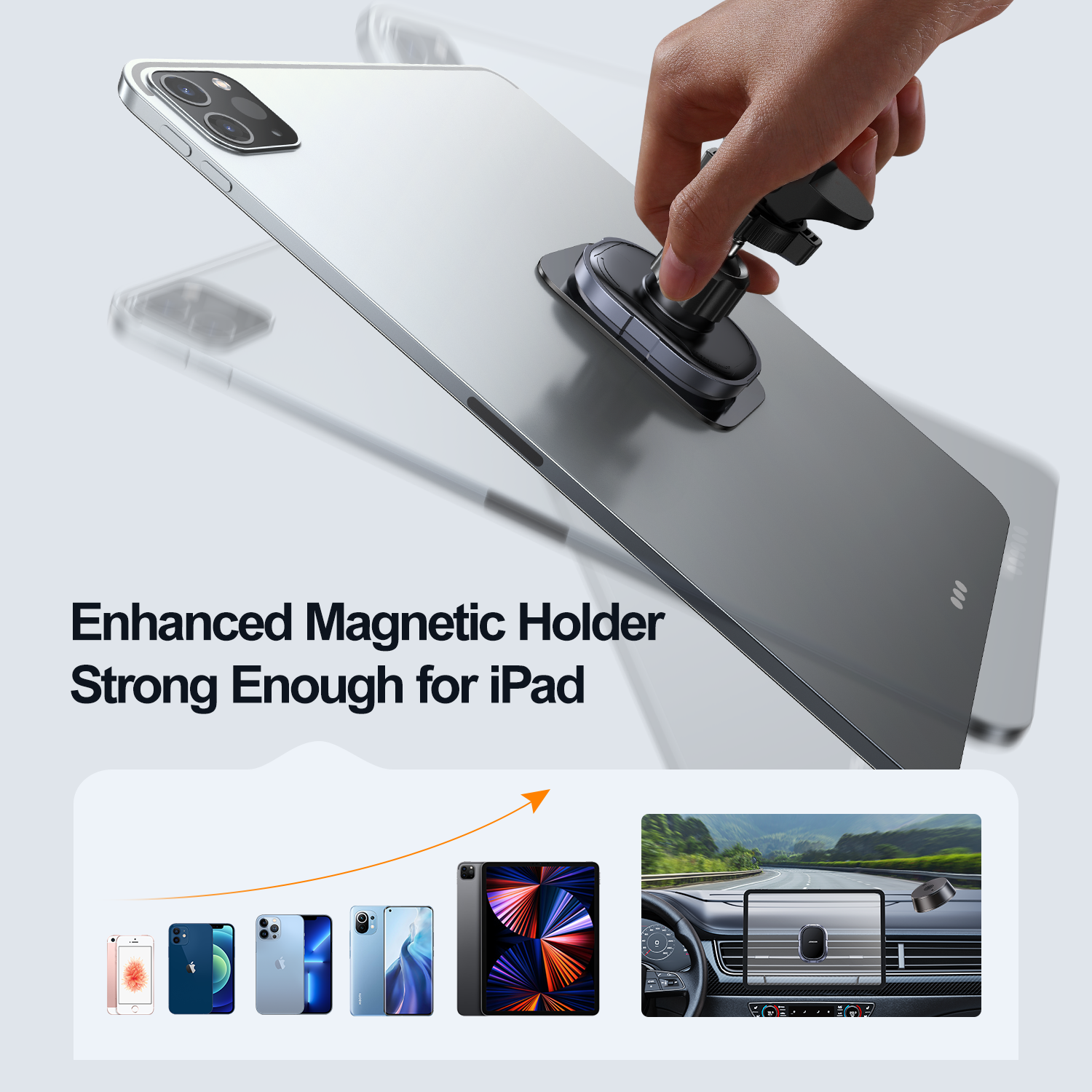 JR-ZS311 Magnetic Phone Car Mount