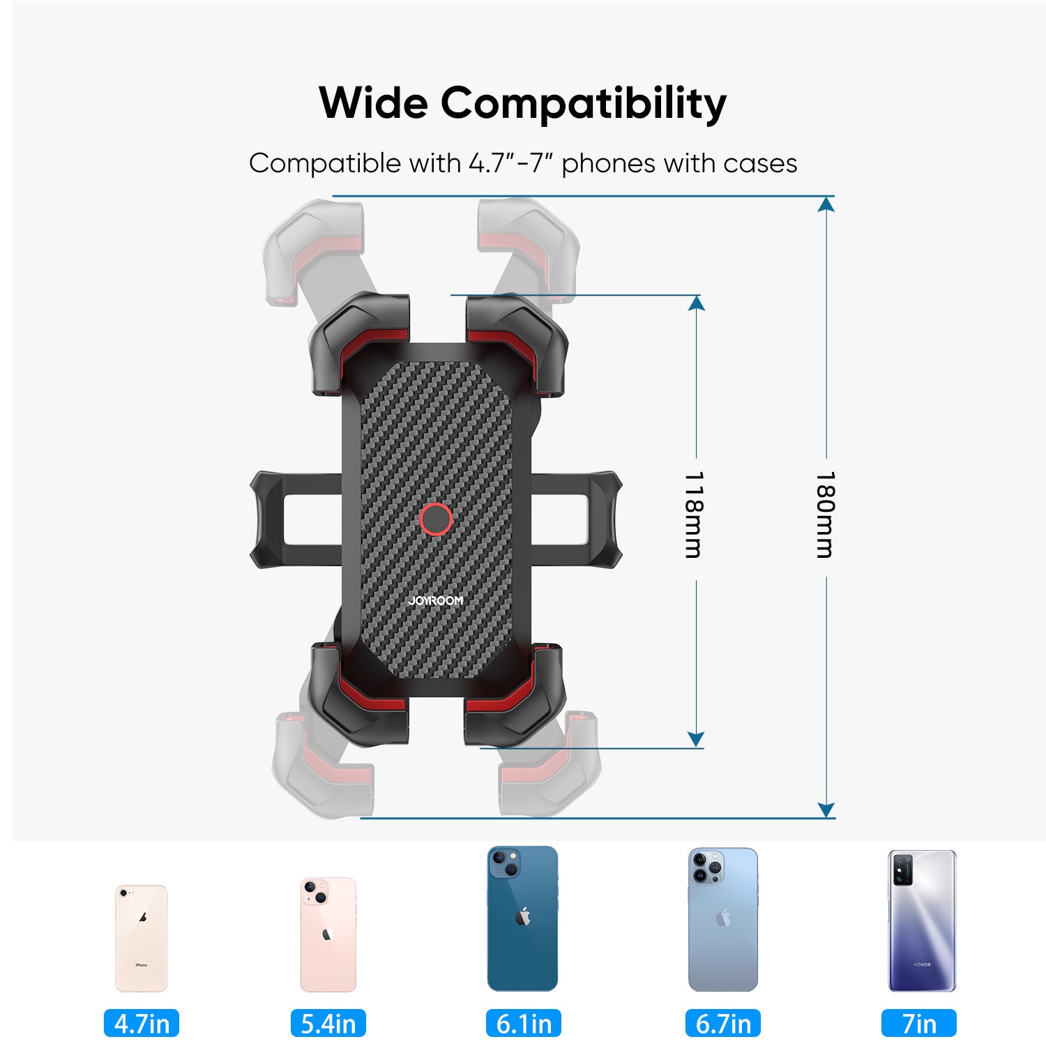 JR-ZS288 Phone Mount (Motorcycle/ Bike)