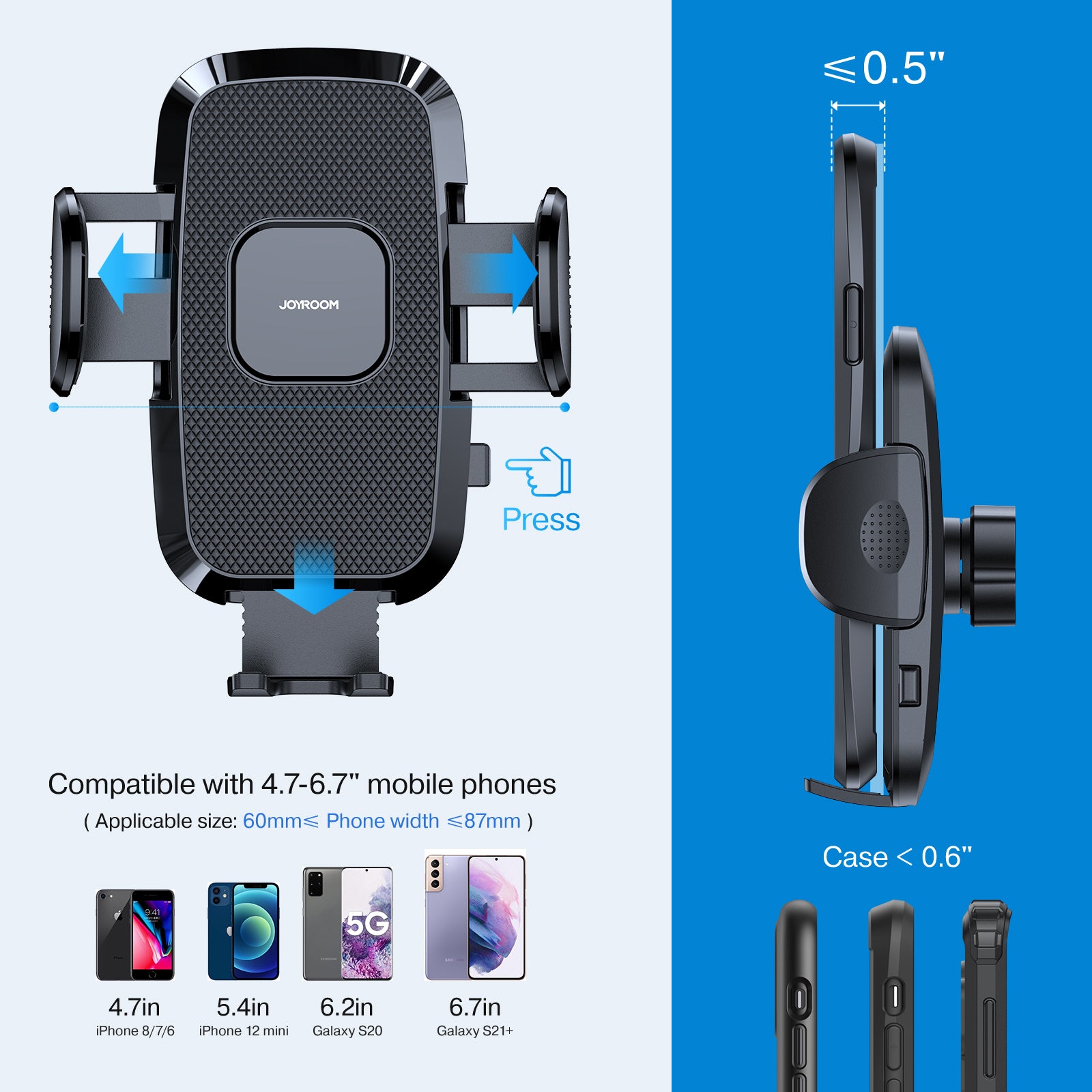 JR-ZS259 Mechanical Car holder