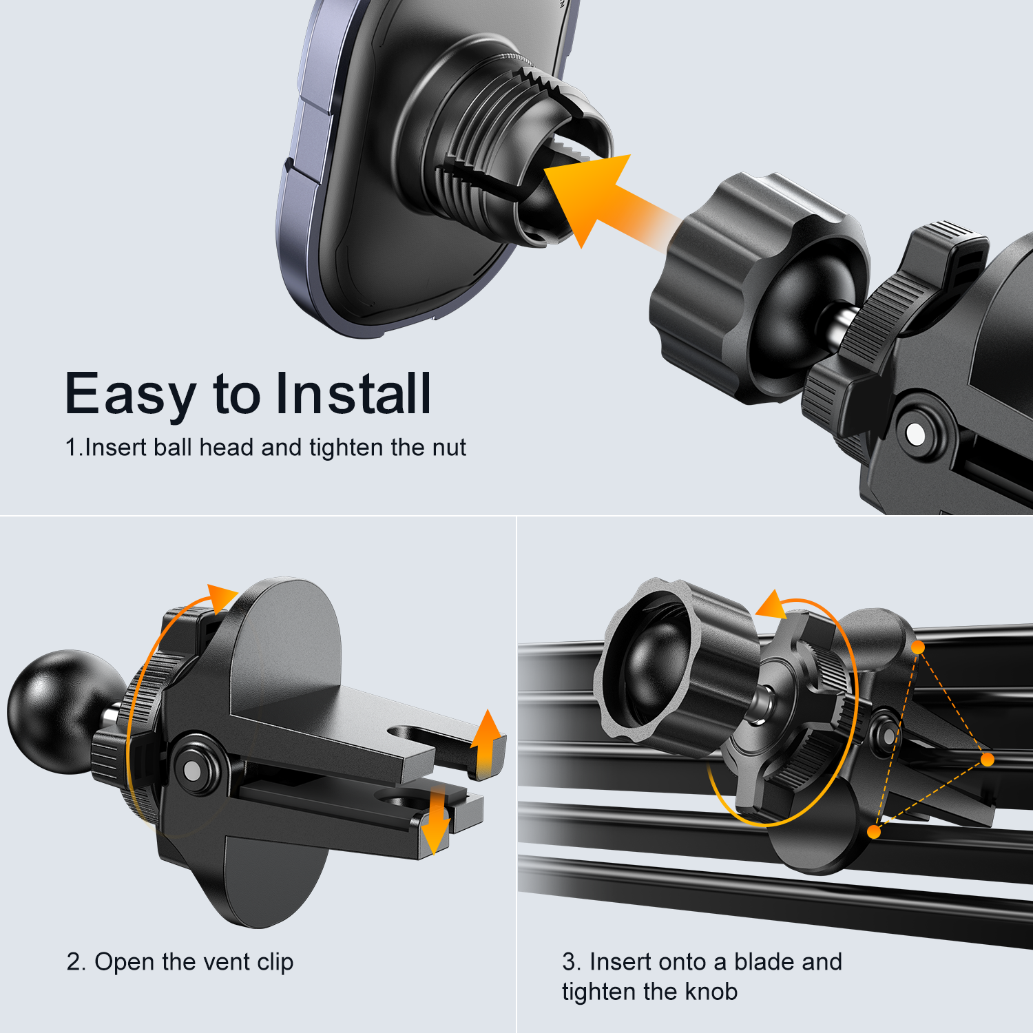 JR-ZS311 Magnetic Phone Car Mount