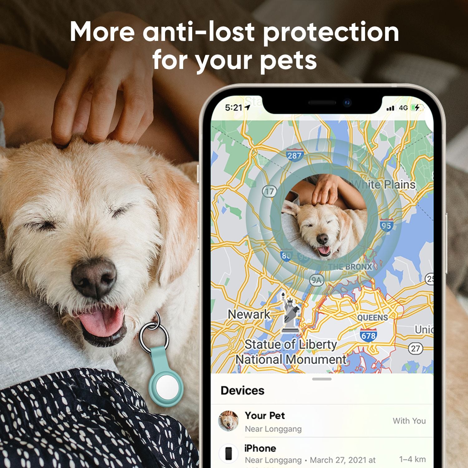 Airtag Silicone Protective Cover