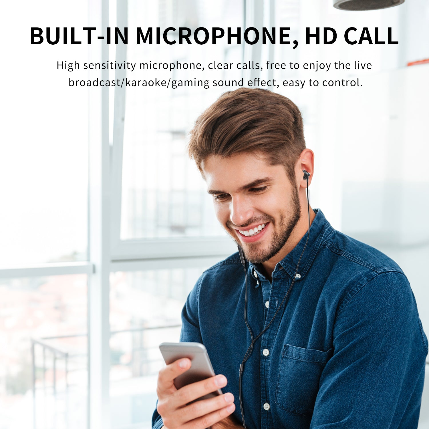 JR-EC03 Digital Type-C Wired Earphones