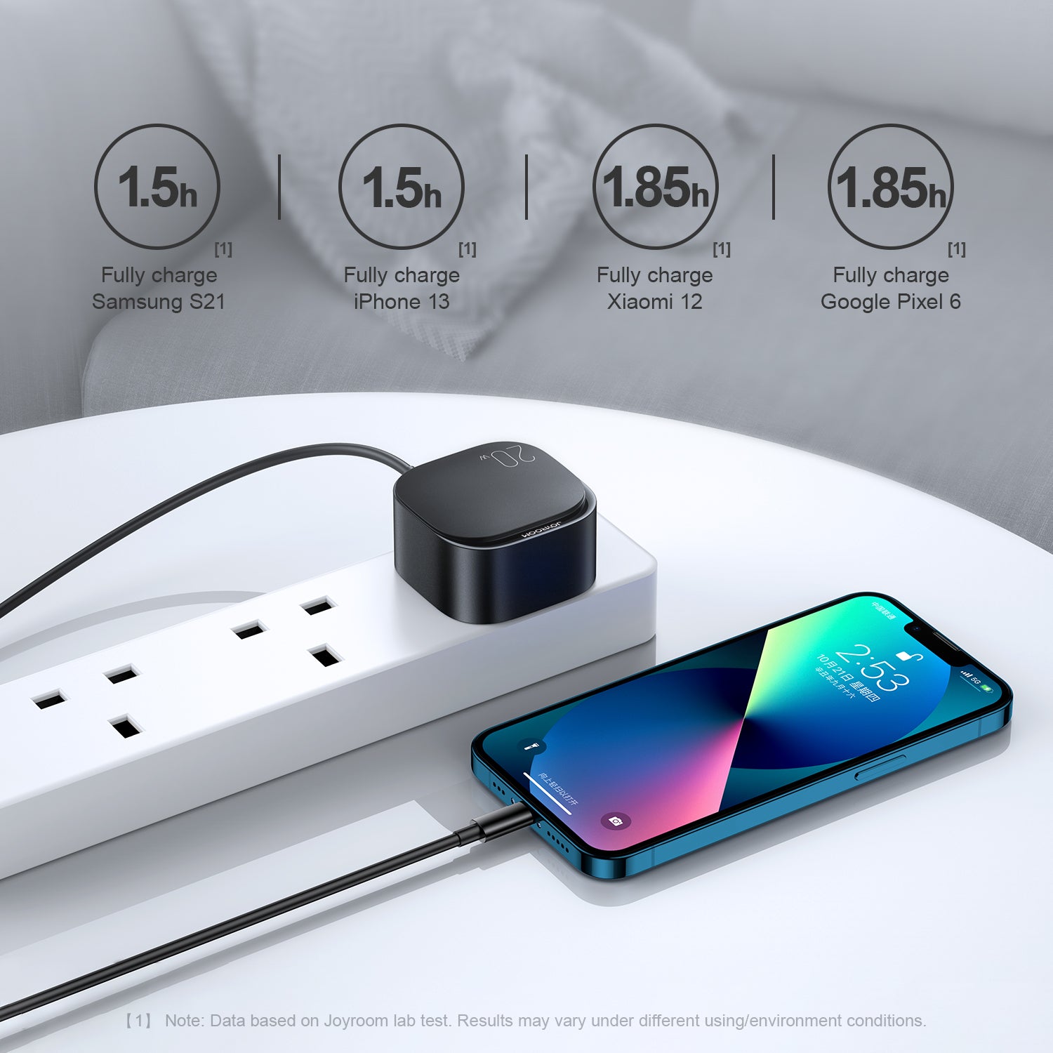 L-P210 20W PD Fast Charger for iPhone 13/Mini/Pro/Pro Max (UK)