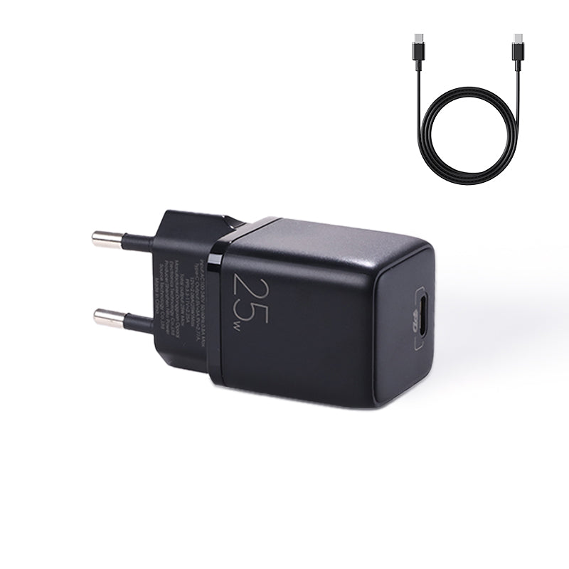 skyde frakobling format L-P251 PD 25W Mini Intelligent Fast Charger Adapter with USB-C Cable