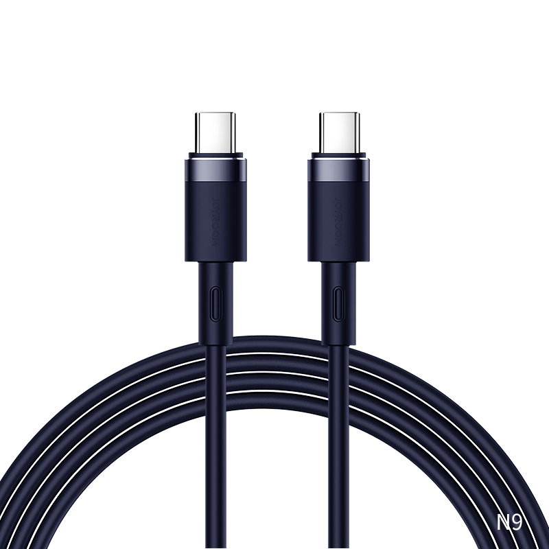 Macaron Liqud Silicone TypeC to Type C Fast Charging Data Cable 3A/1.8M