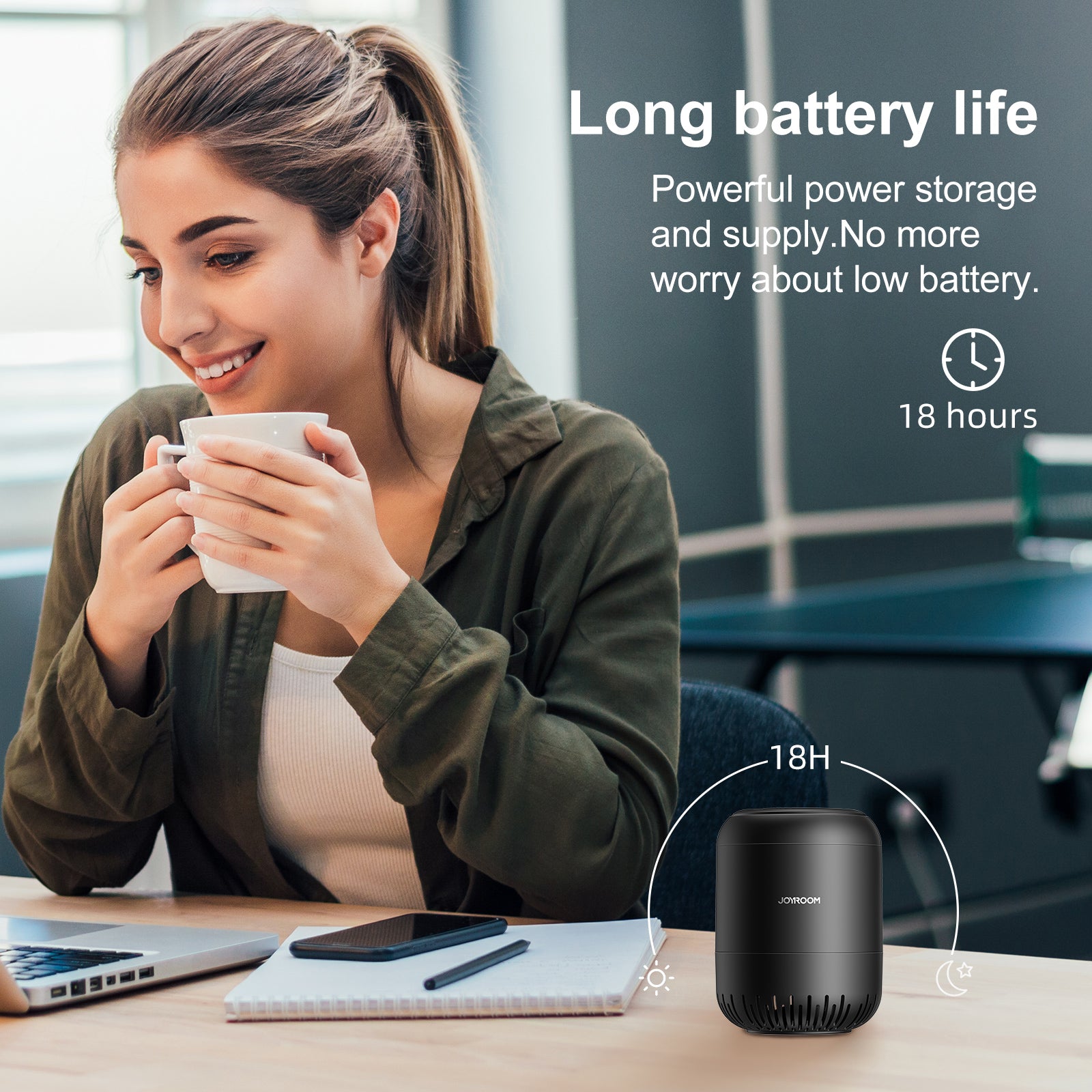 JR-ML01 Bluetooth Wireless speaker 2200mAh
