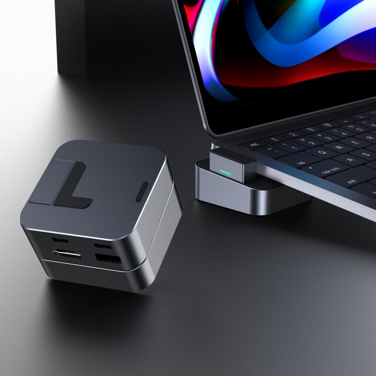 JOYROOM Announces Launch of J-Cube: Portable Ergonomic MacBook Stand & 8-in-1 USB-C Hub