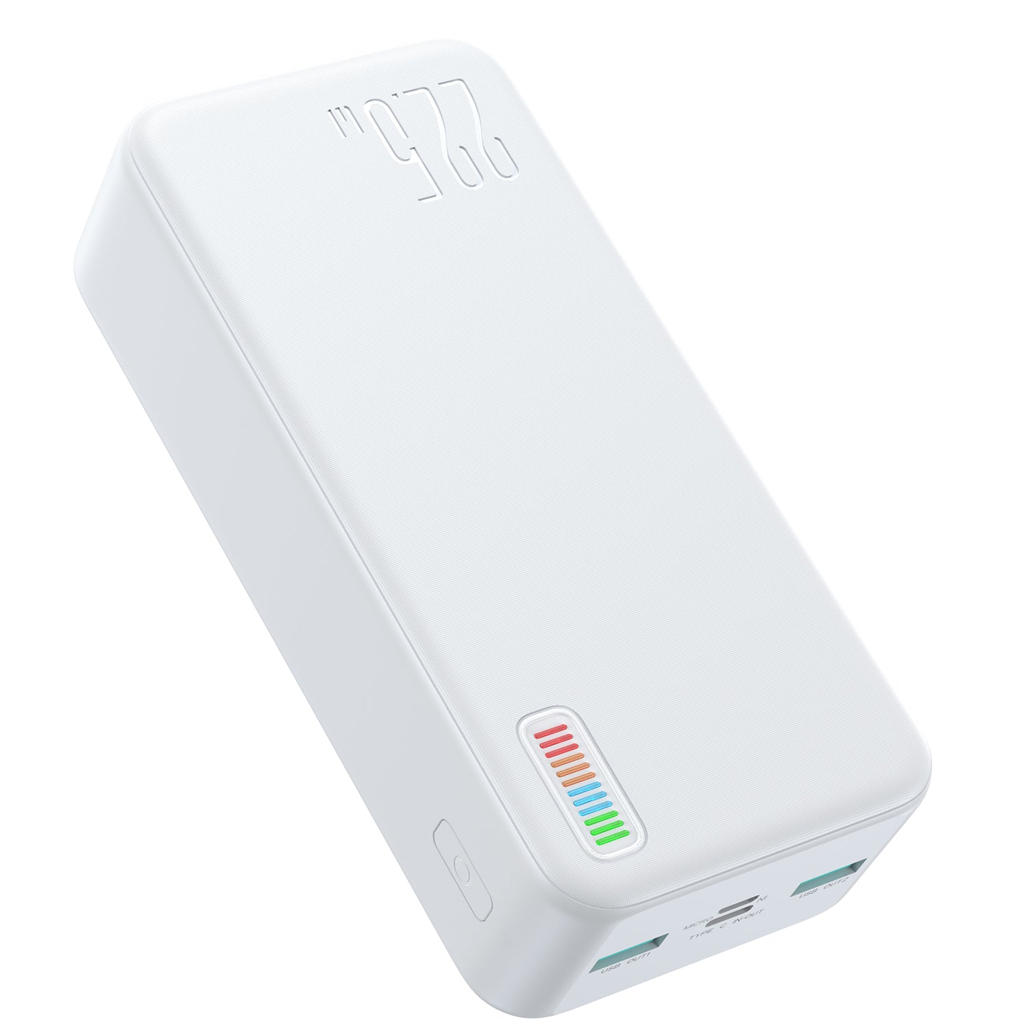 JR-QP194/QP195/QP196 Dazzling Series 22.5W Power Bank 10000mAh/20000mAh/30000mAh (With USB to Type-C 0.25m Cable)