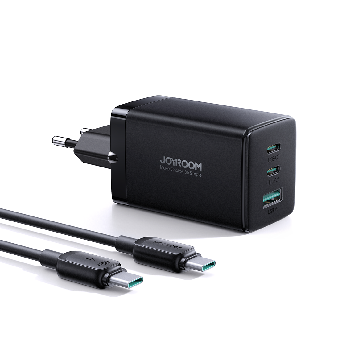 JOYROOM GaN Ultra JR-TCG01 65W 2C1A Fast Charger EU