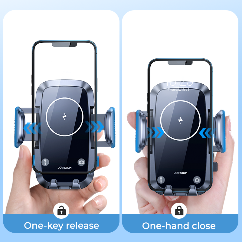 Joyroom Qi Chargeur Induction Sans Fil 15W (MagSafe pour iPhone Compatible)  Noir (JR-ZS240) - grossiste d'accessoires GSM Hurtel