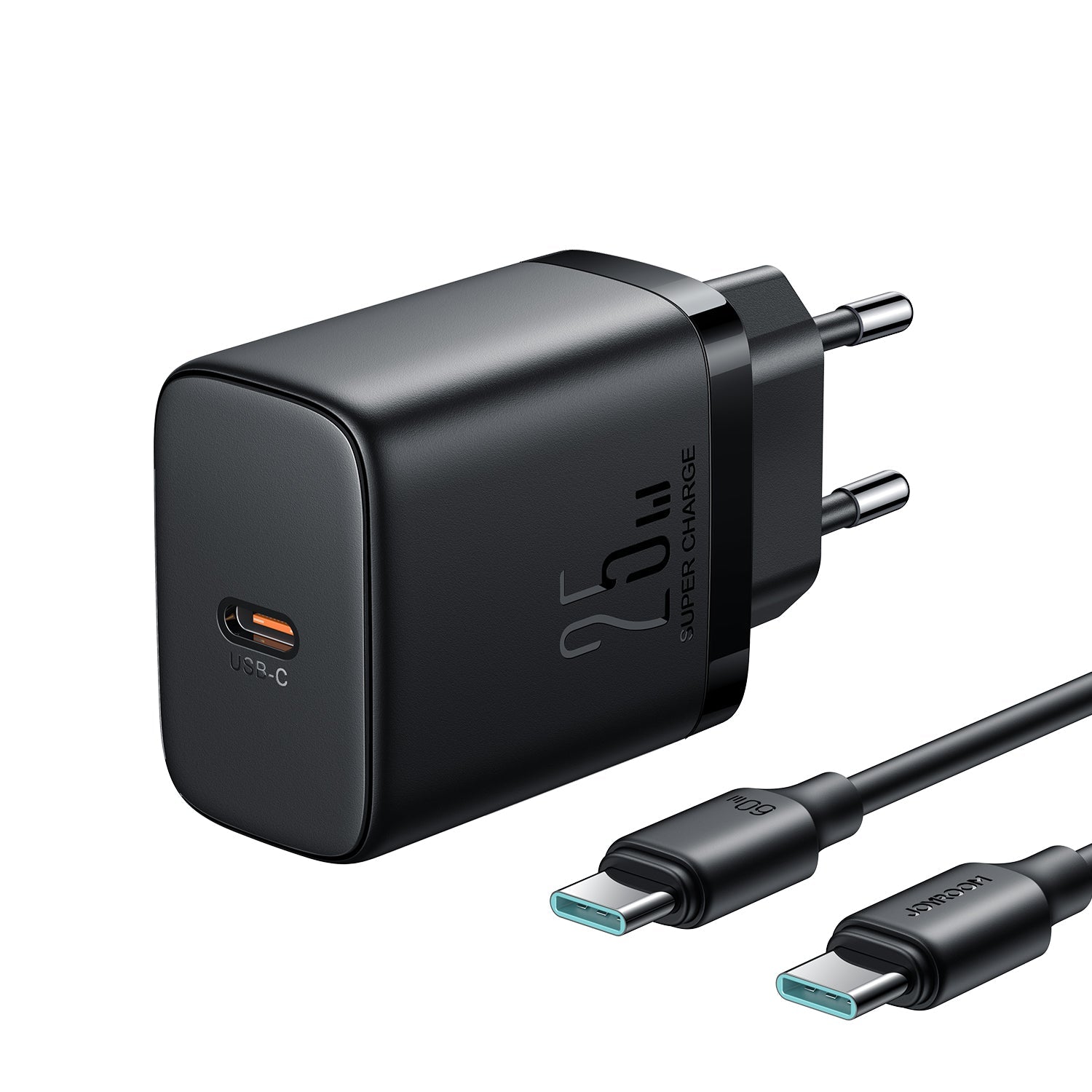 JOYROOM JR-TCF11 25W Fast Charger EU with C-C Cable 1m