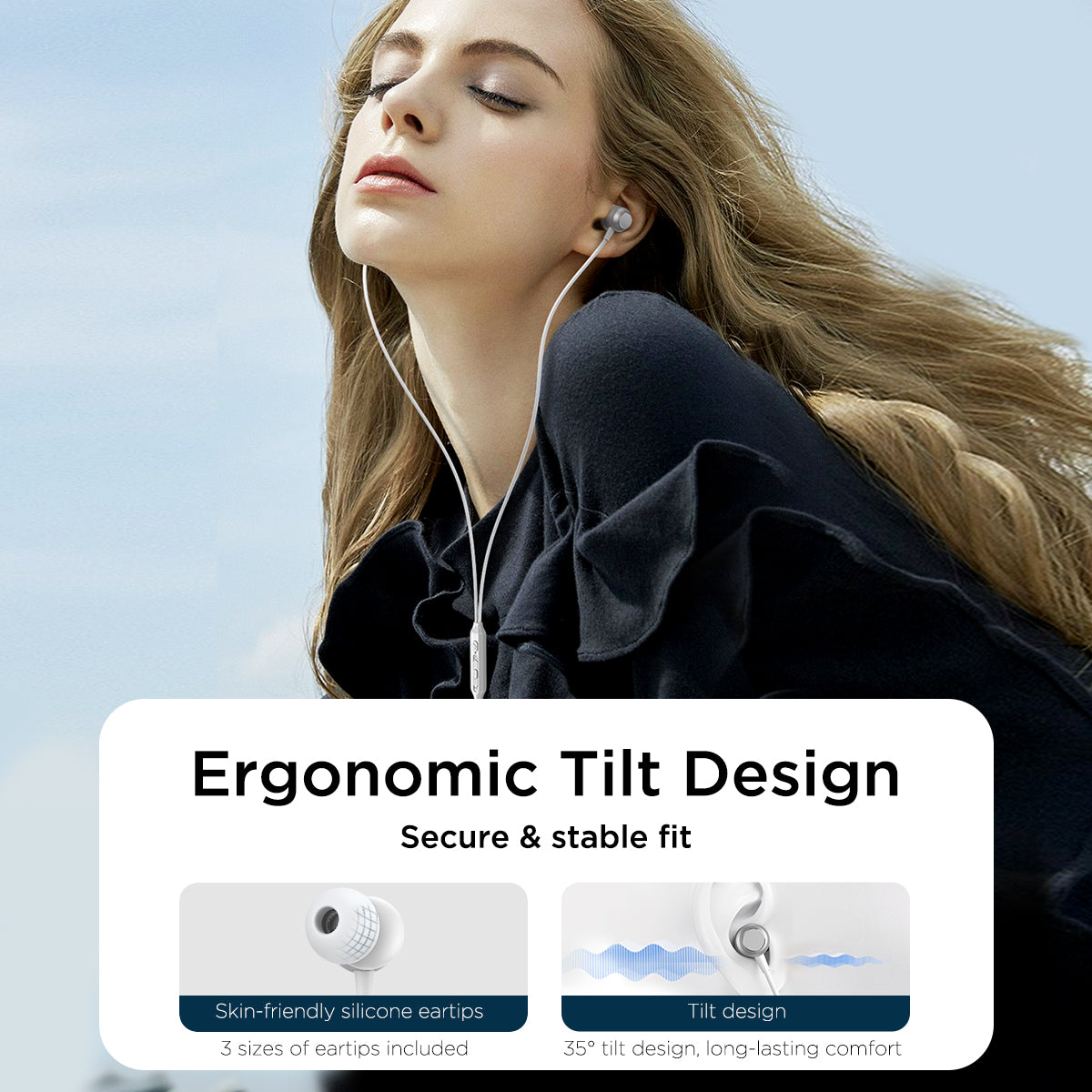 Joyroom JR-EC06 Type-C Metal In-Ear Wired Earphone 1 JR-EC06 TYPE-C Series In-Ear Metal Wired Earbuds