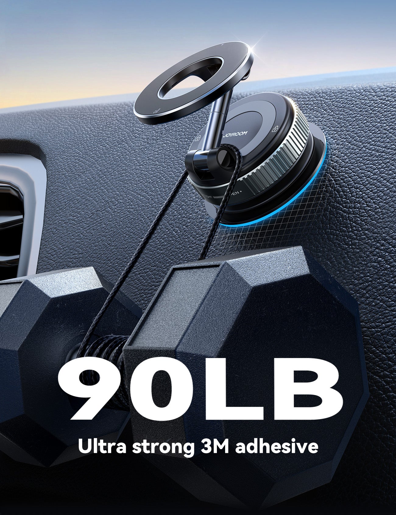 JOYROOM JR-ZS501 Magsafe Suction Cup Phone Mount